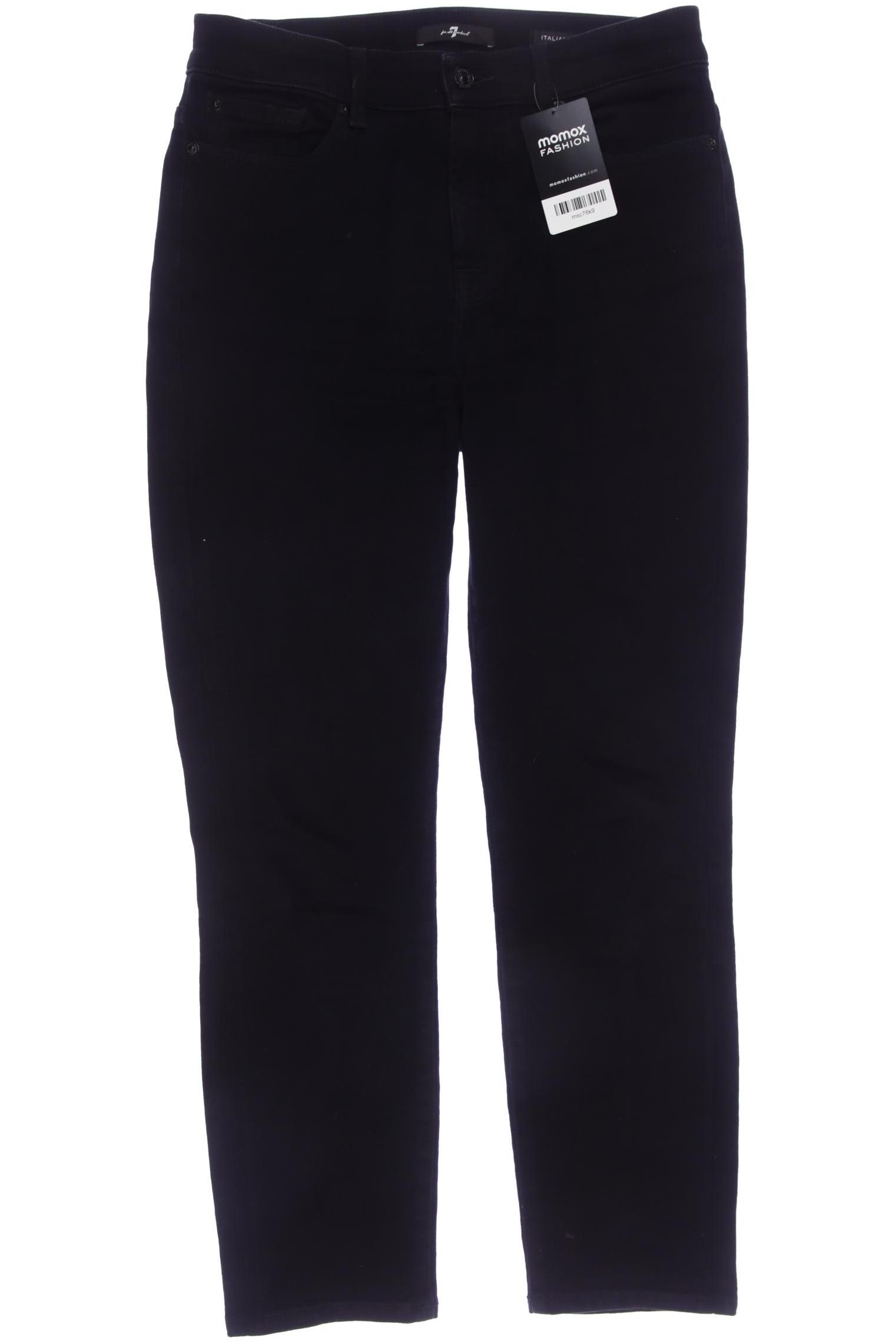 

7 for all mankind Damen Jeans, schwarz, Gr. 28