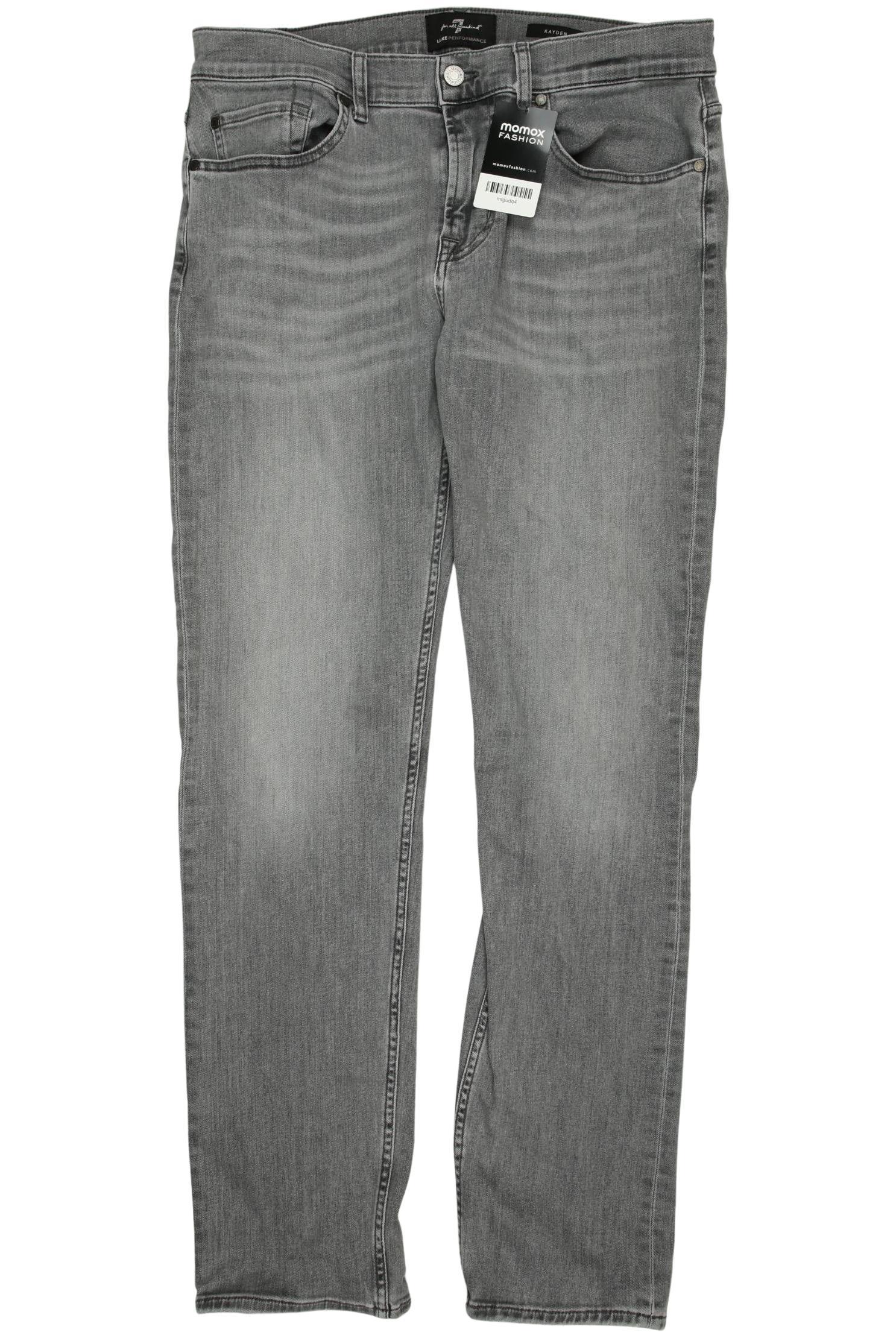 

7 for all mankind Herren Jeans, grau, Gr. 33