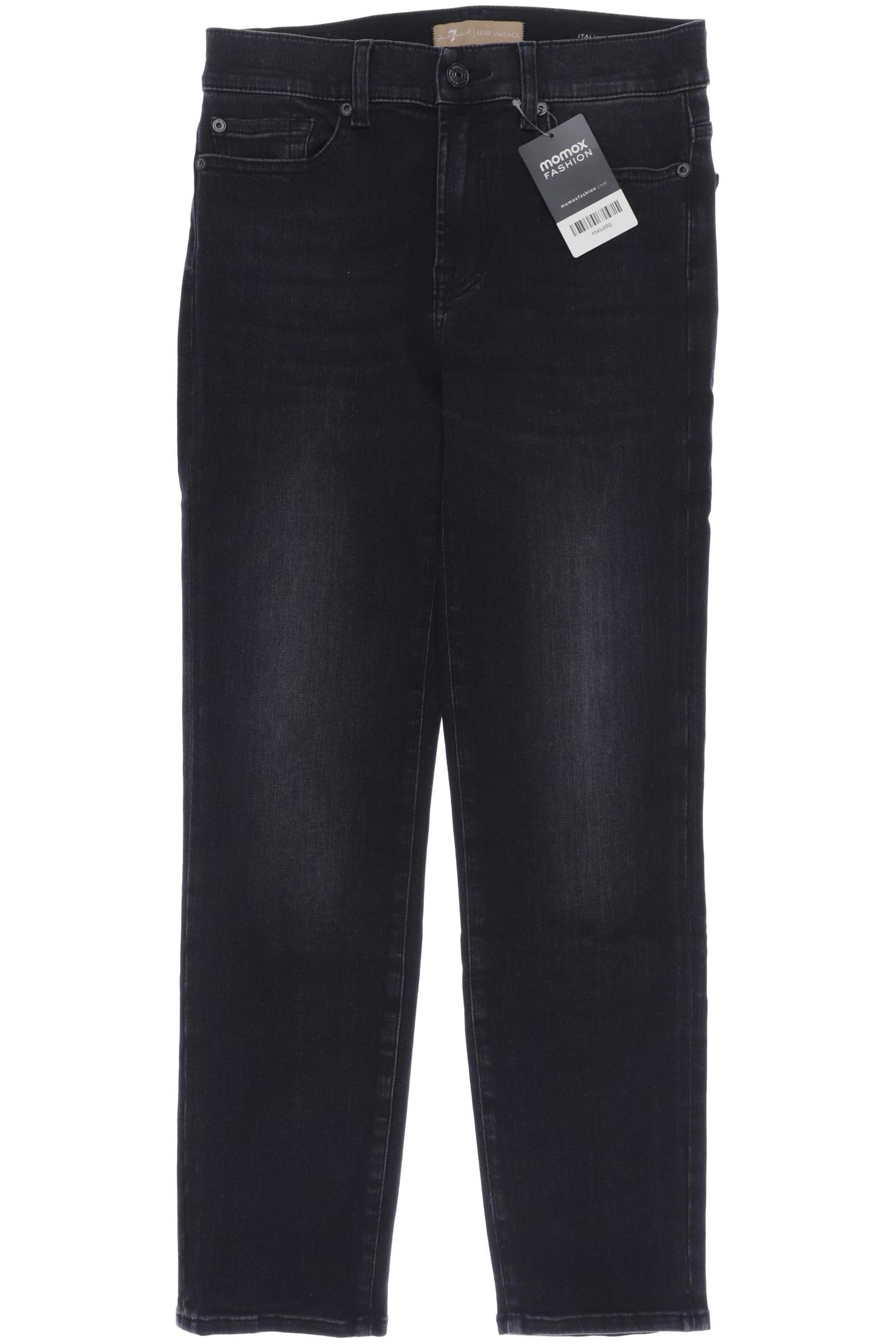 

7 for all mankind Damen Jeans, schwarz, Gr. 27