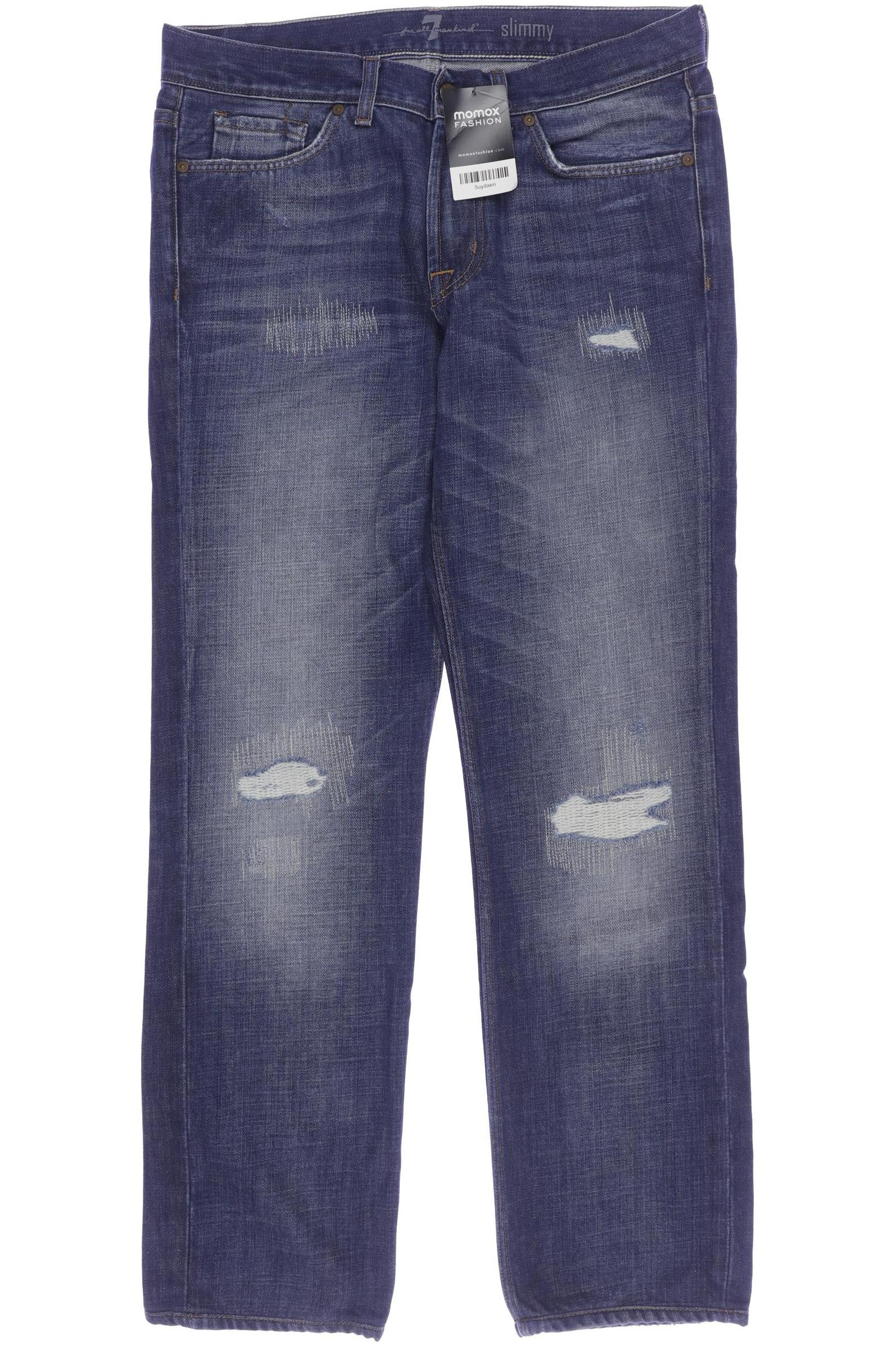 

7 for all mankind Herren Jeans, blau, Gr. 32
