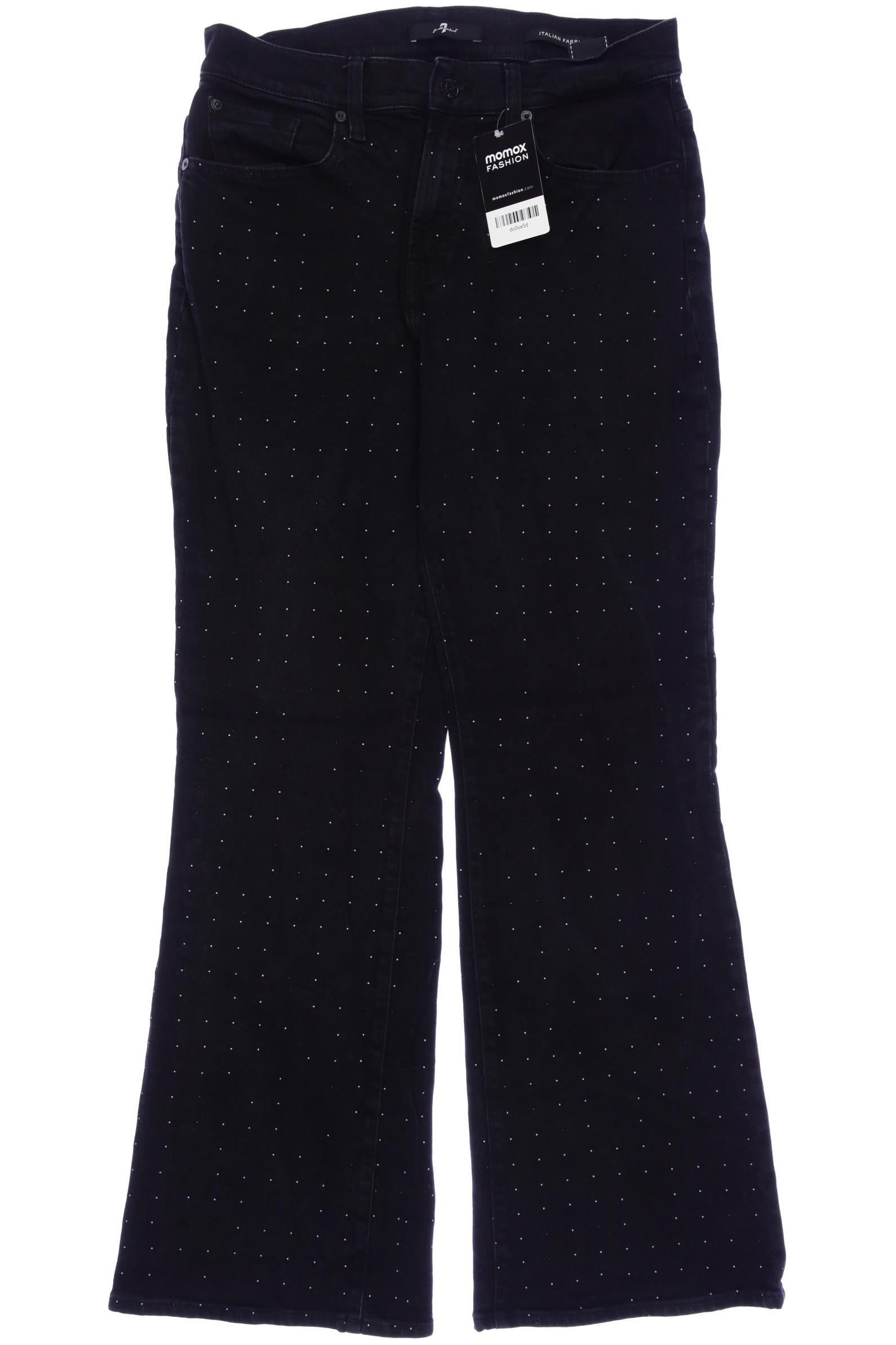 

7 for all mankind Damen Jeans, schwarz, Gr. 29