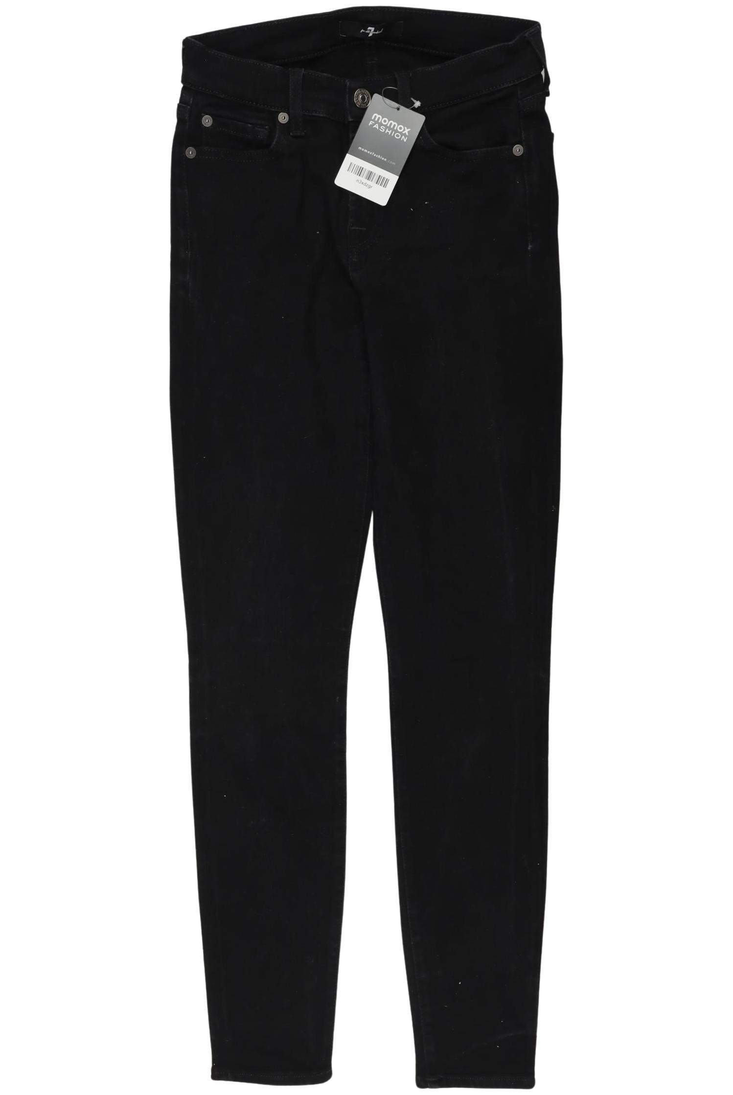 

7 for all mankind Damen Jeans, schwarz, Gr. 27
