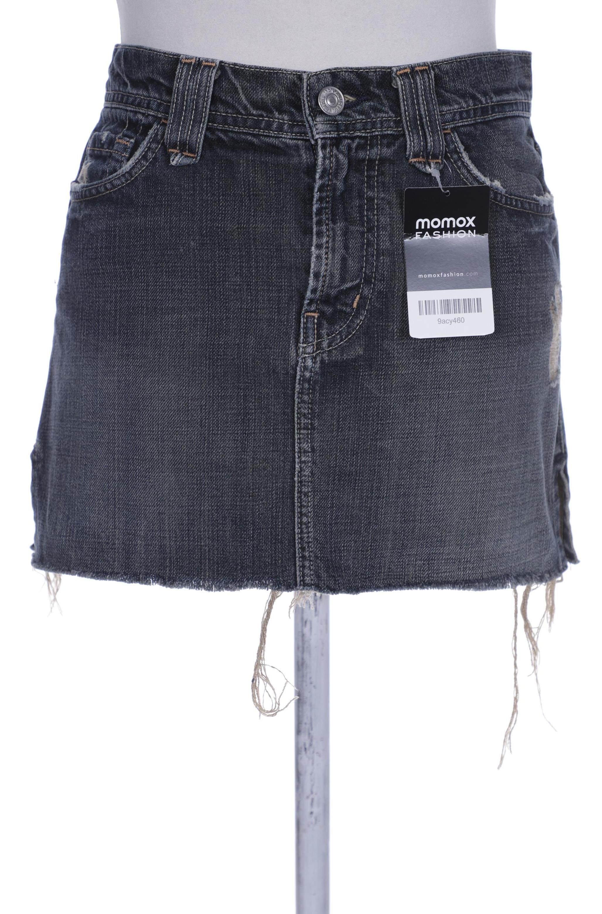 

7 for all mankind Damen Rock, blau, Gr. 27