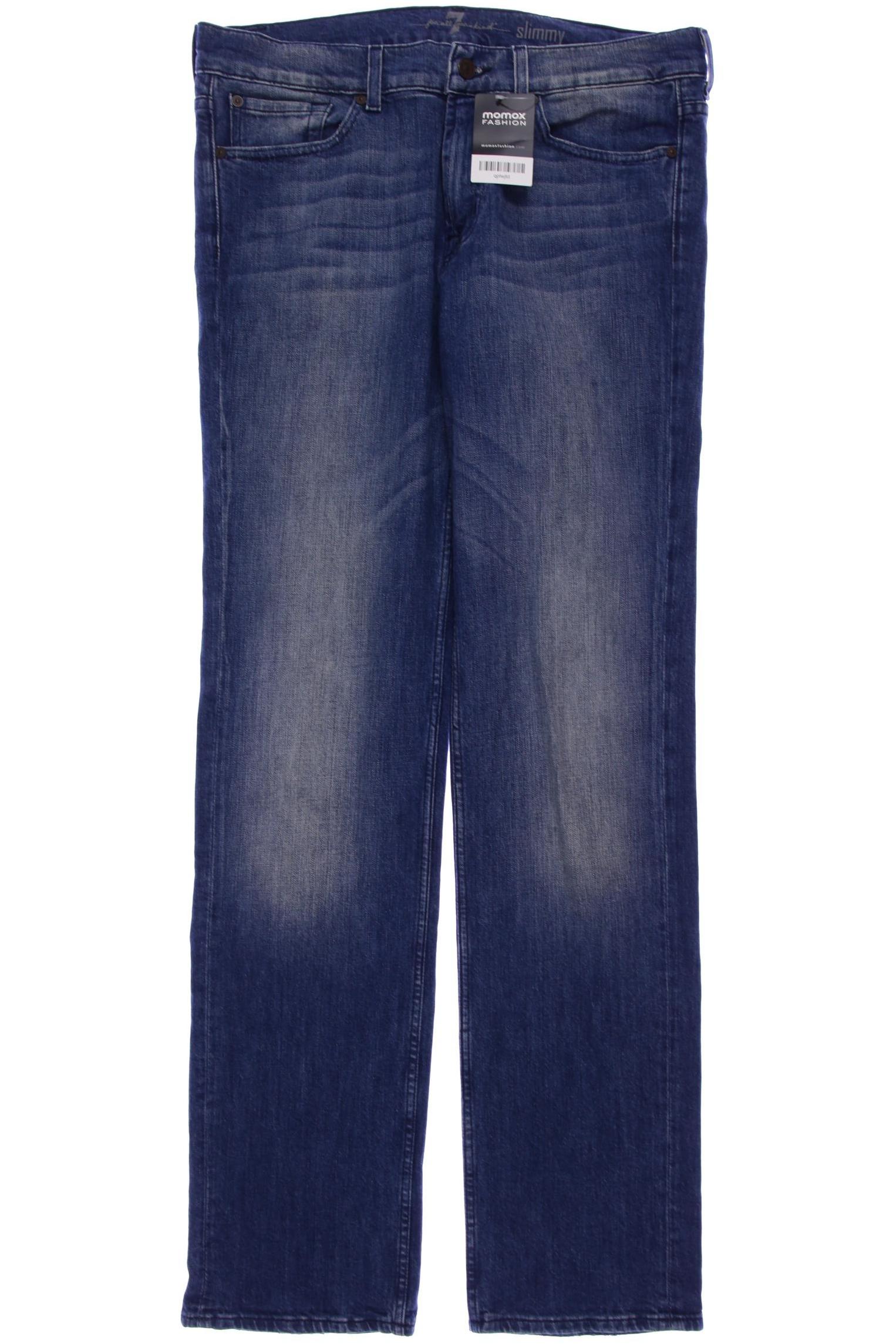 

7 for all mankind Herren Jeans, blau, Gr. 52