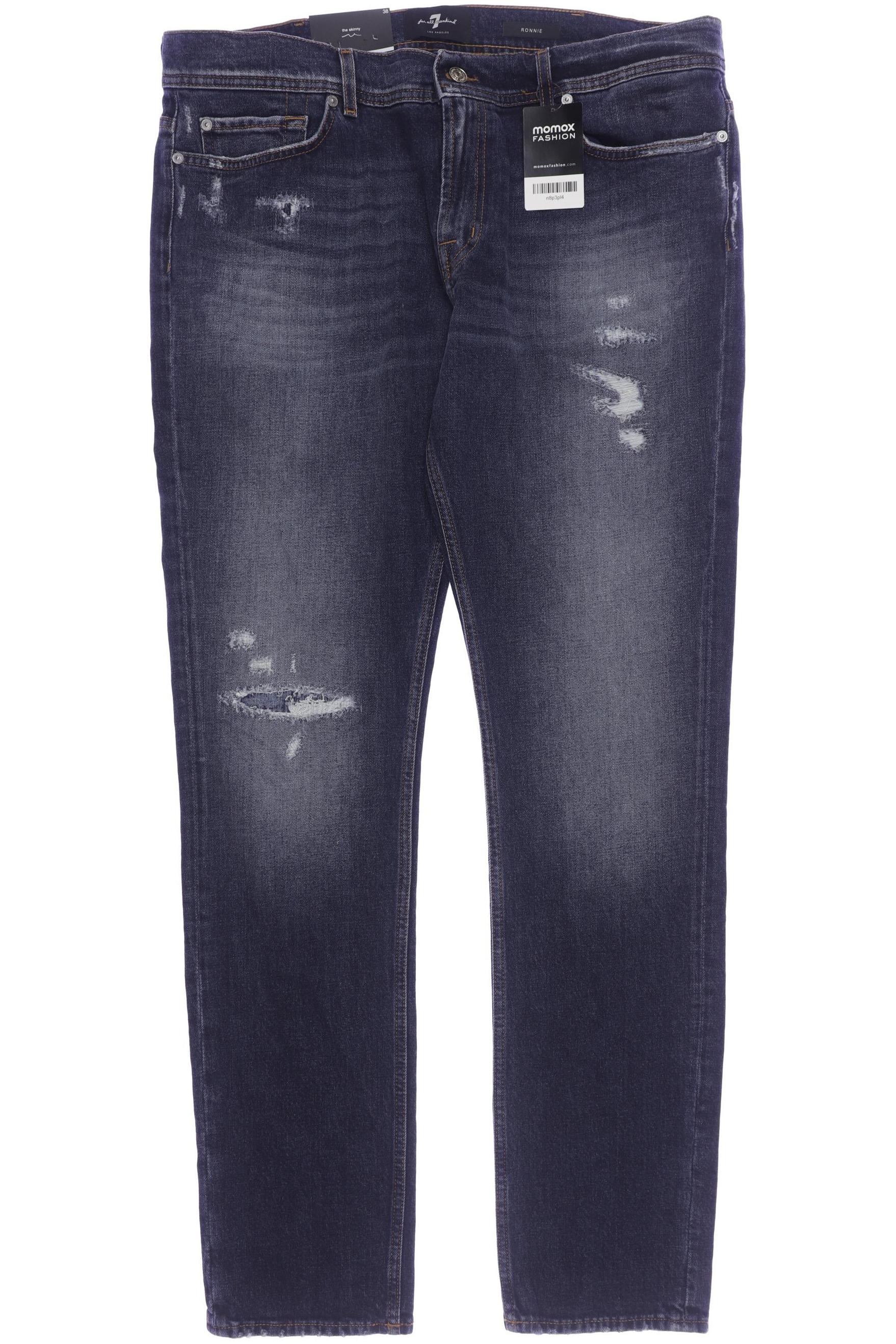 

7 for all mankind Herren Jeans, marineblau, Gr. 38