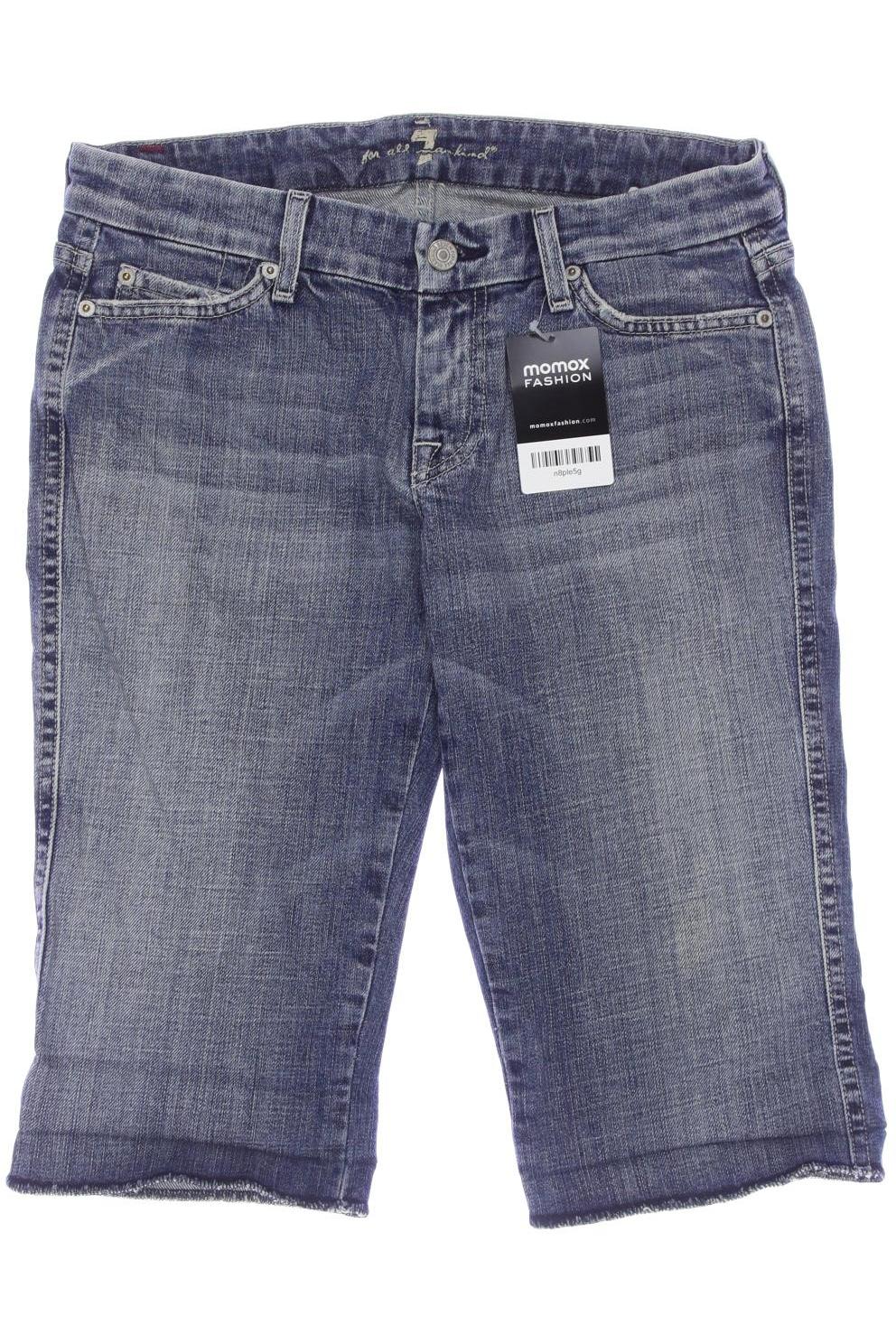 

7 for all mankind Damen Shorts, blau, Gr. 27