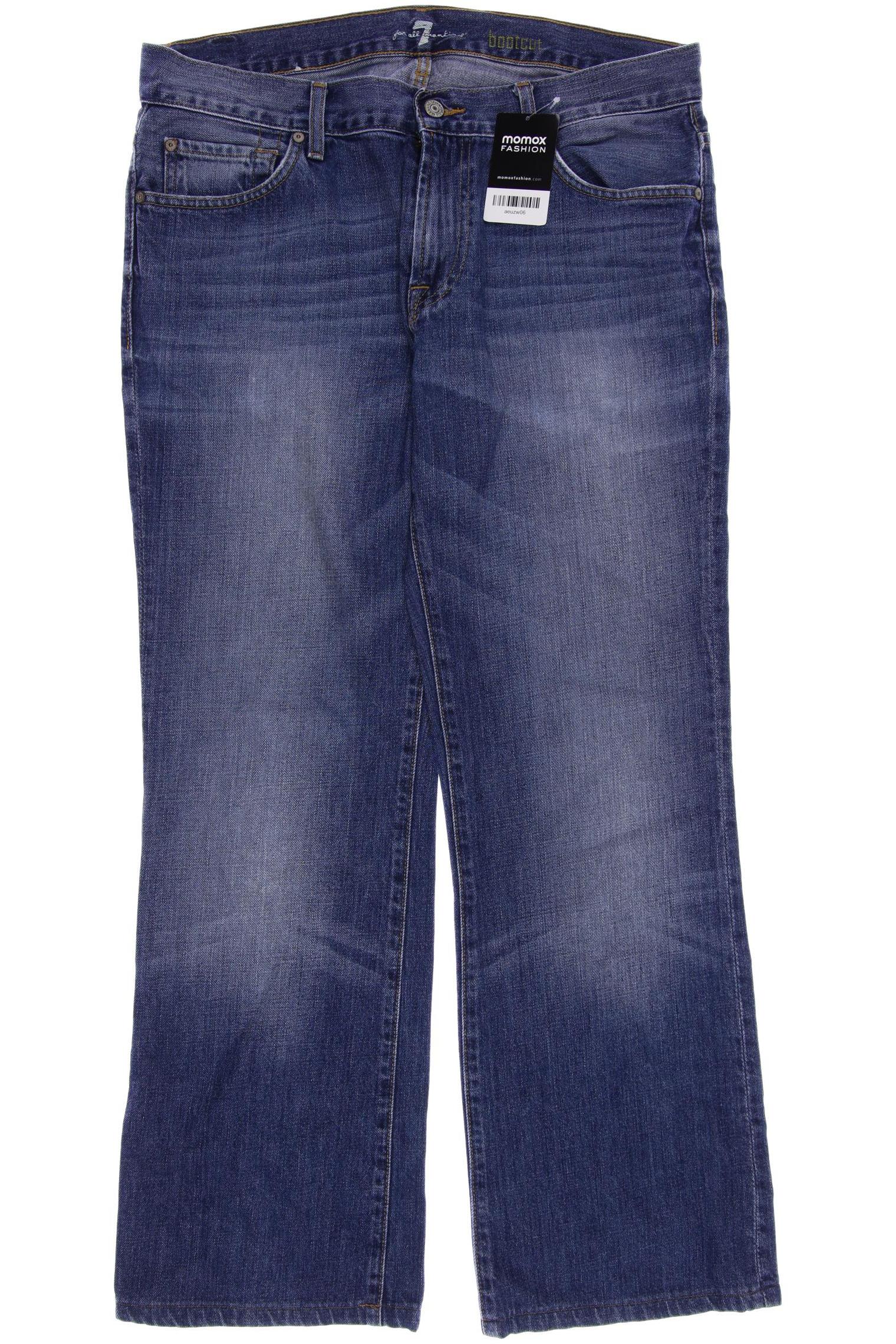 

7 for all mankind Herren Jeans, blau