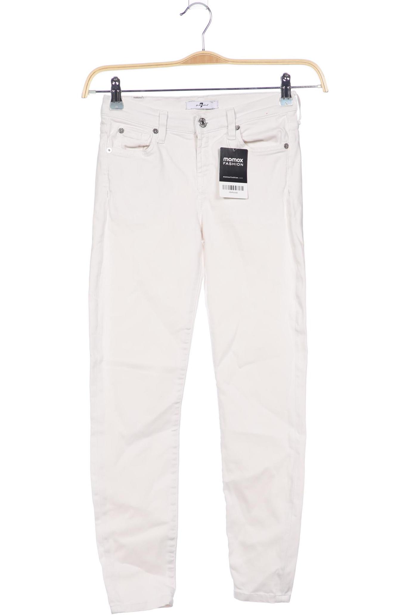 

7 for all mankind Damen Jeans, weiß, Gr. 25