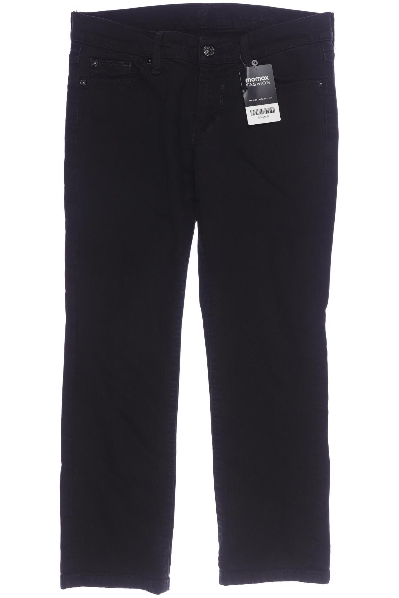 

7 for all mankind Damen Jeans, schwarz, Gr. 28