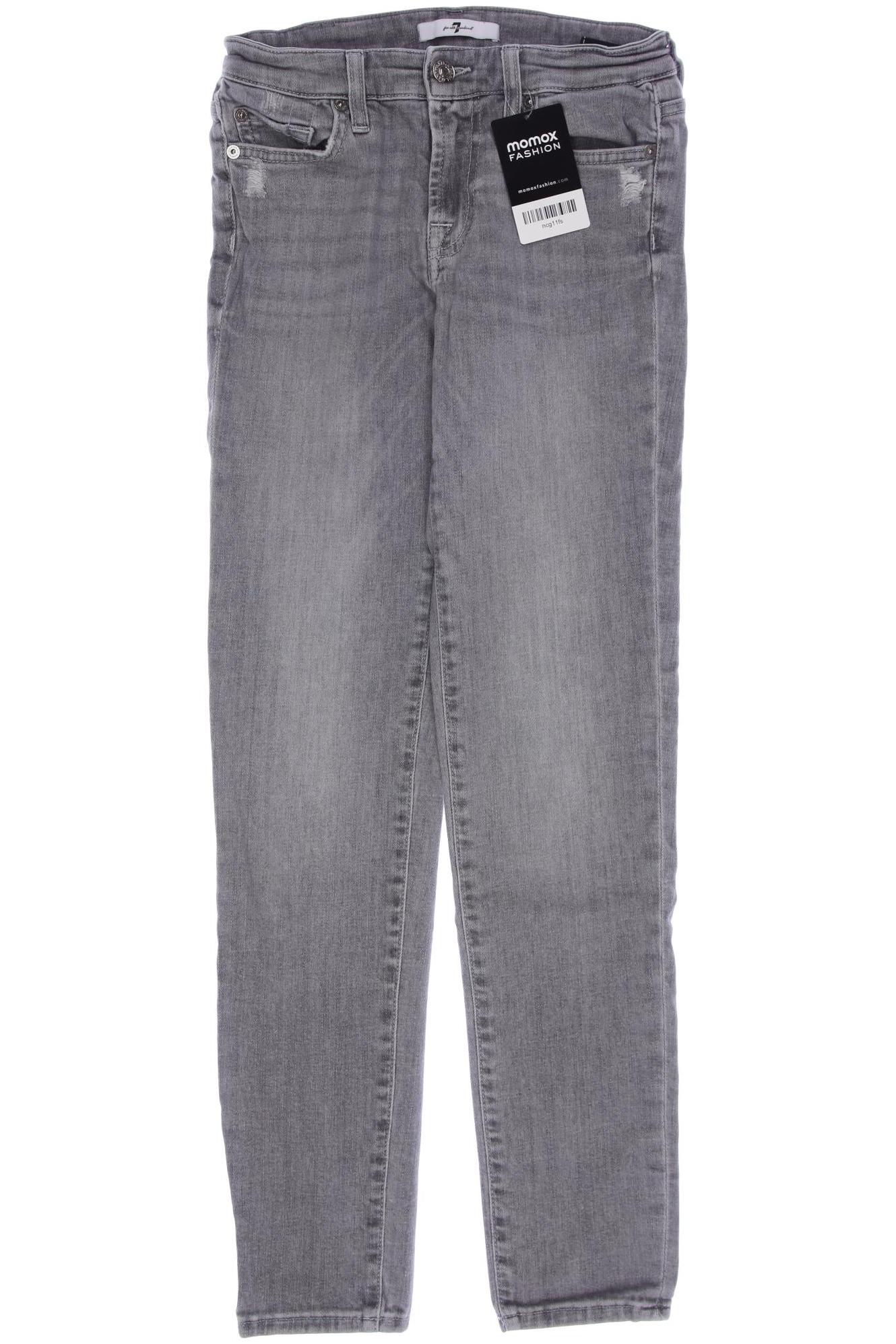 

7 for all mankind Damen Jeans, grau, Gr. 24