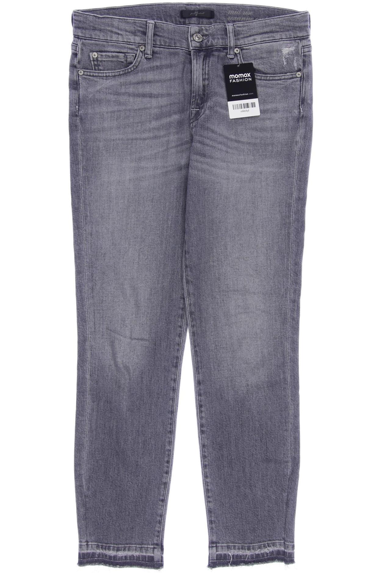 

7 for all mankind Damen Jeans, grau
