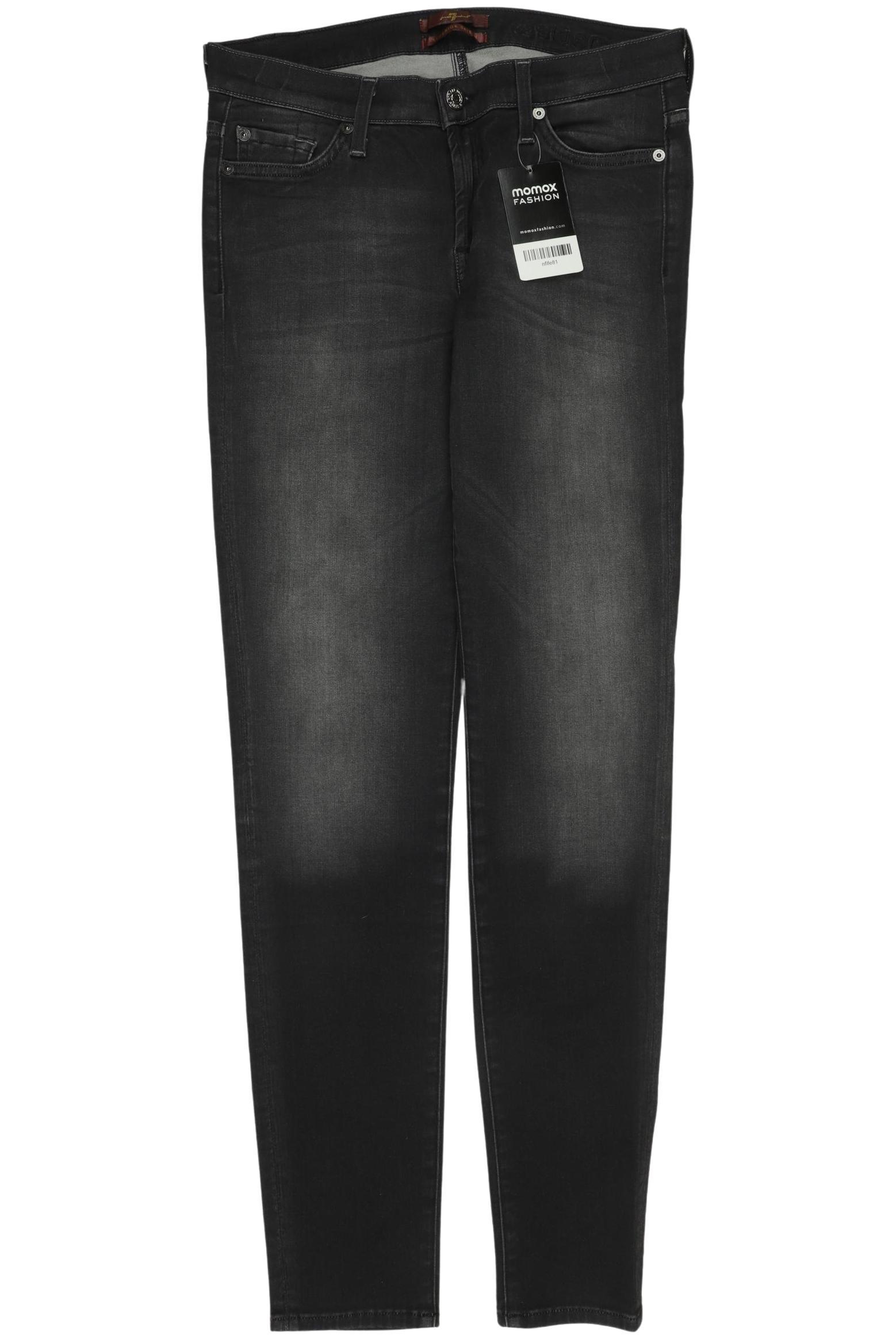 

7 for all mankind Damen Jeans, schwarz, Gr. 29