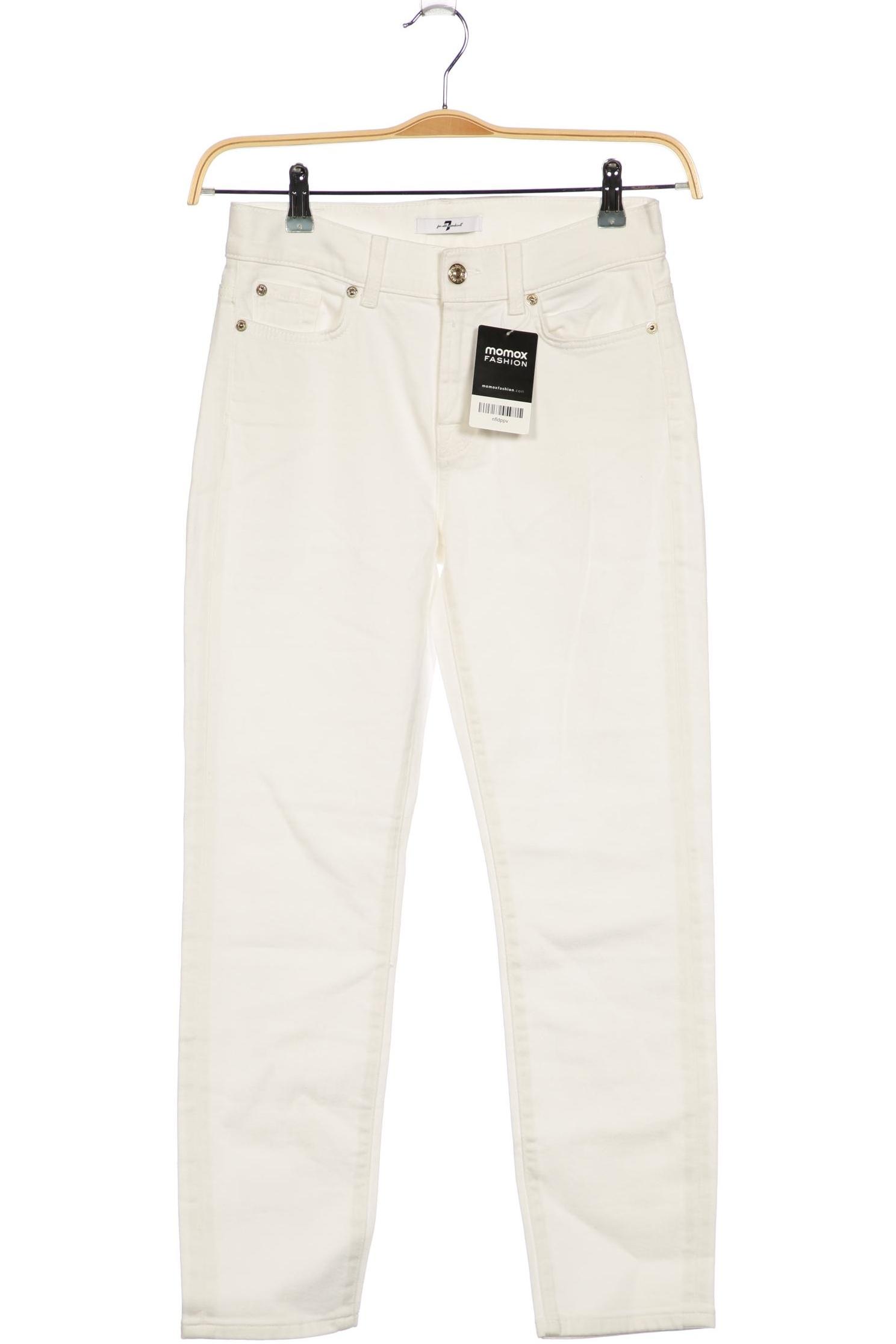 

7 for all mankind Damen Jeans, weiß, Gr. 26