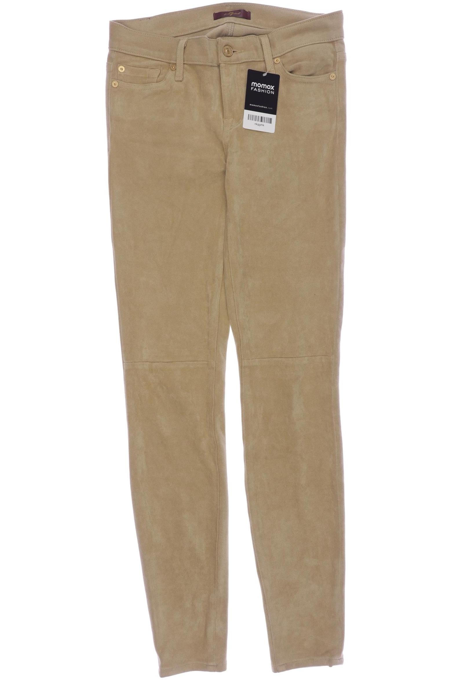 

7 for all mankind Damen Stoffhose, beige, Gr. 26