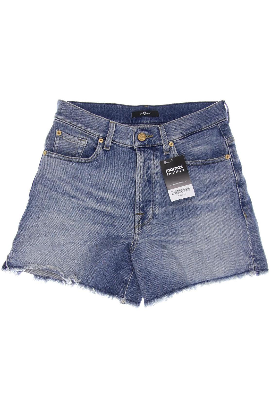 

7 for all mankind Damen Shorts, blau