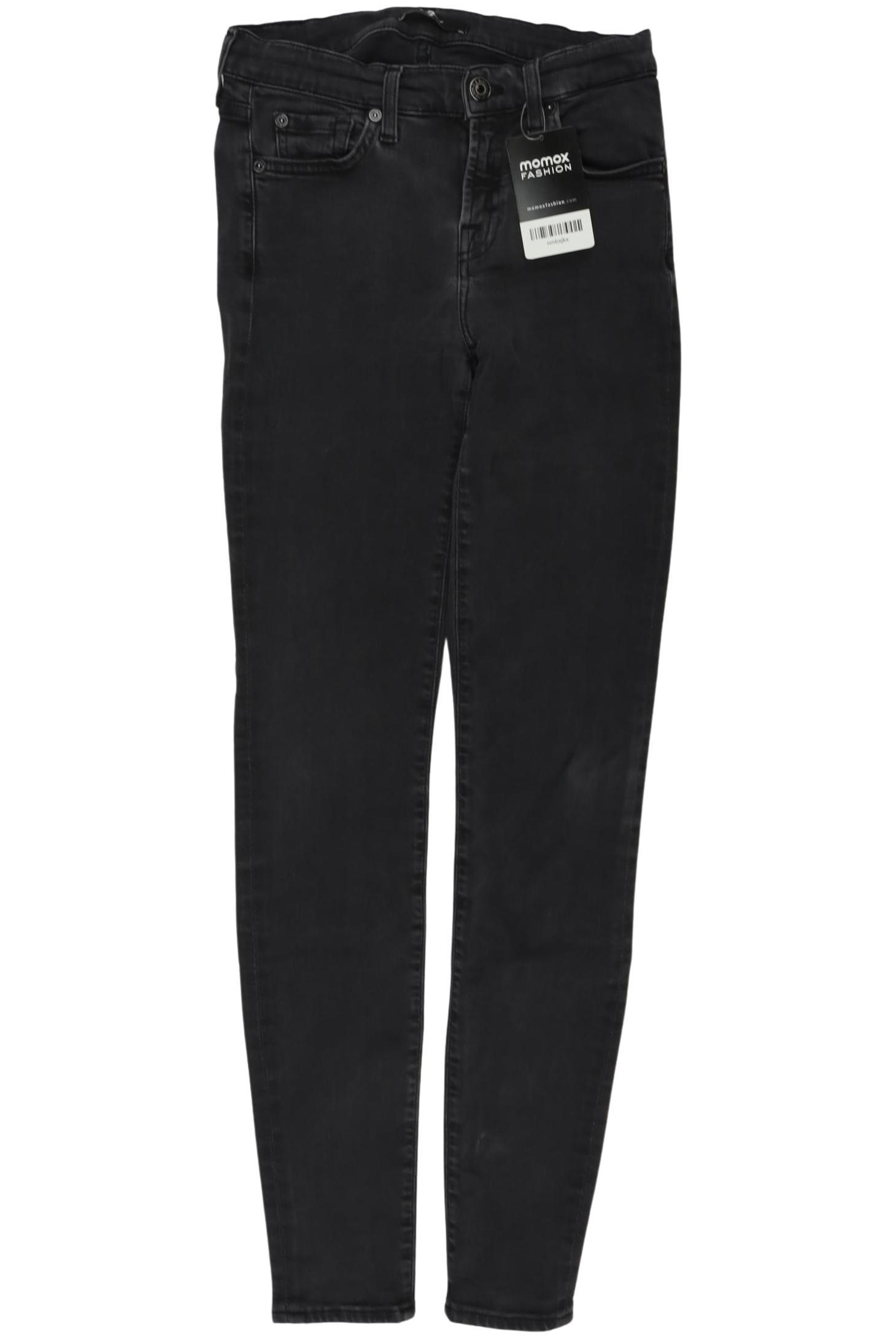 

7 for all mankind Damen Jeans, schwarz, Gr. 26