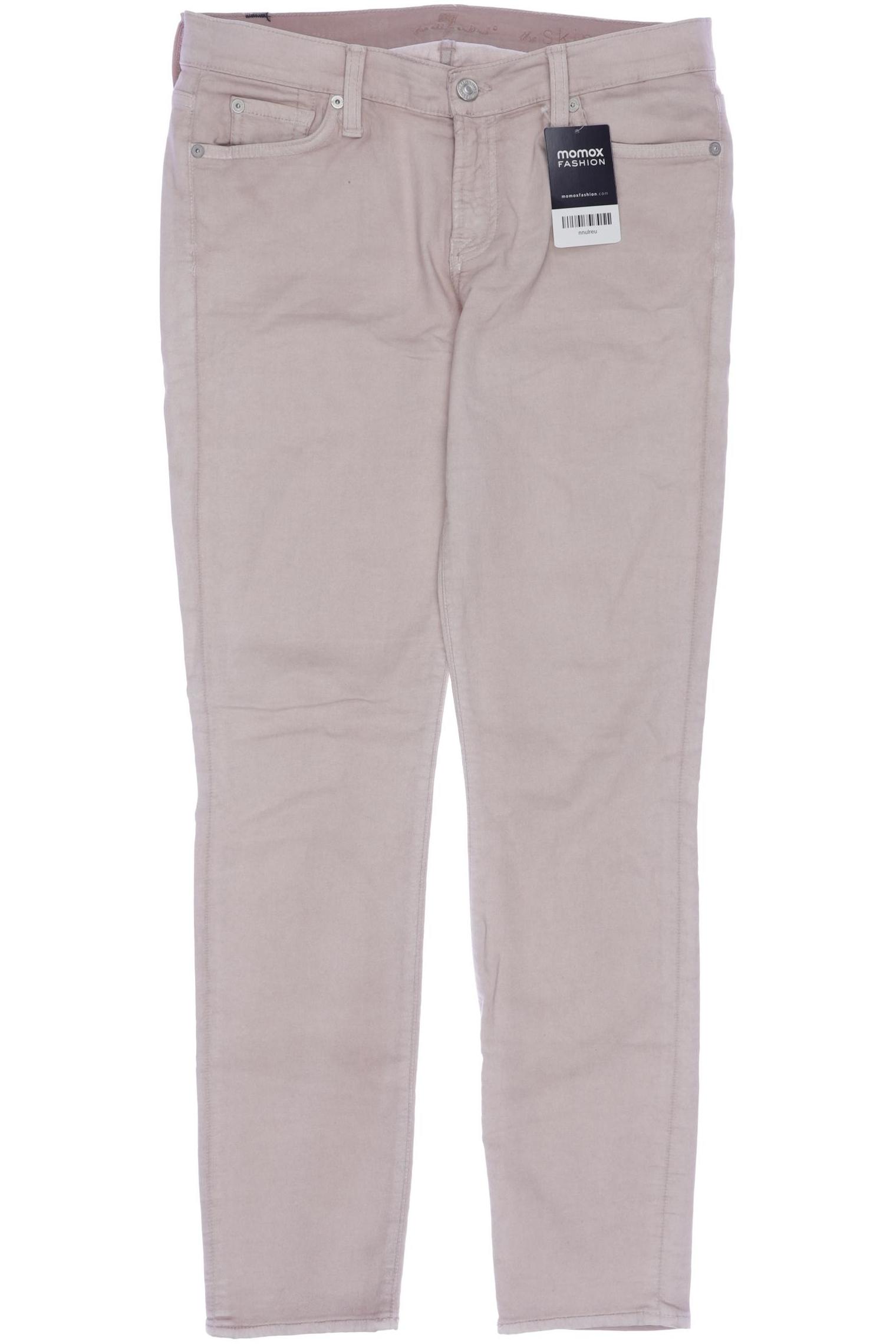 

7 for all mankind Damen Jeans, beige, Gr. 30