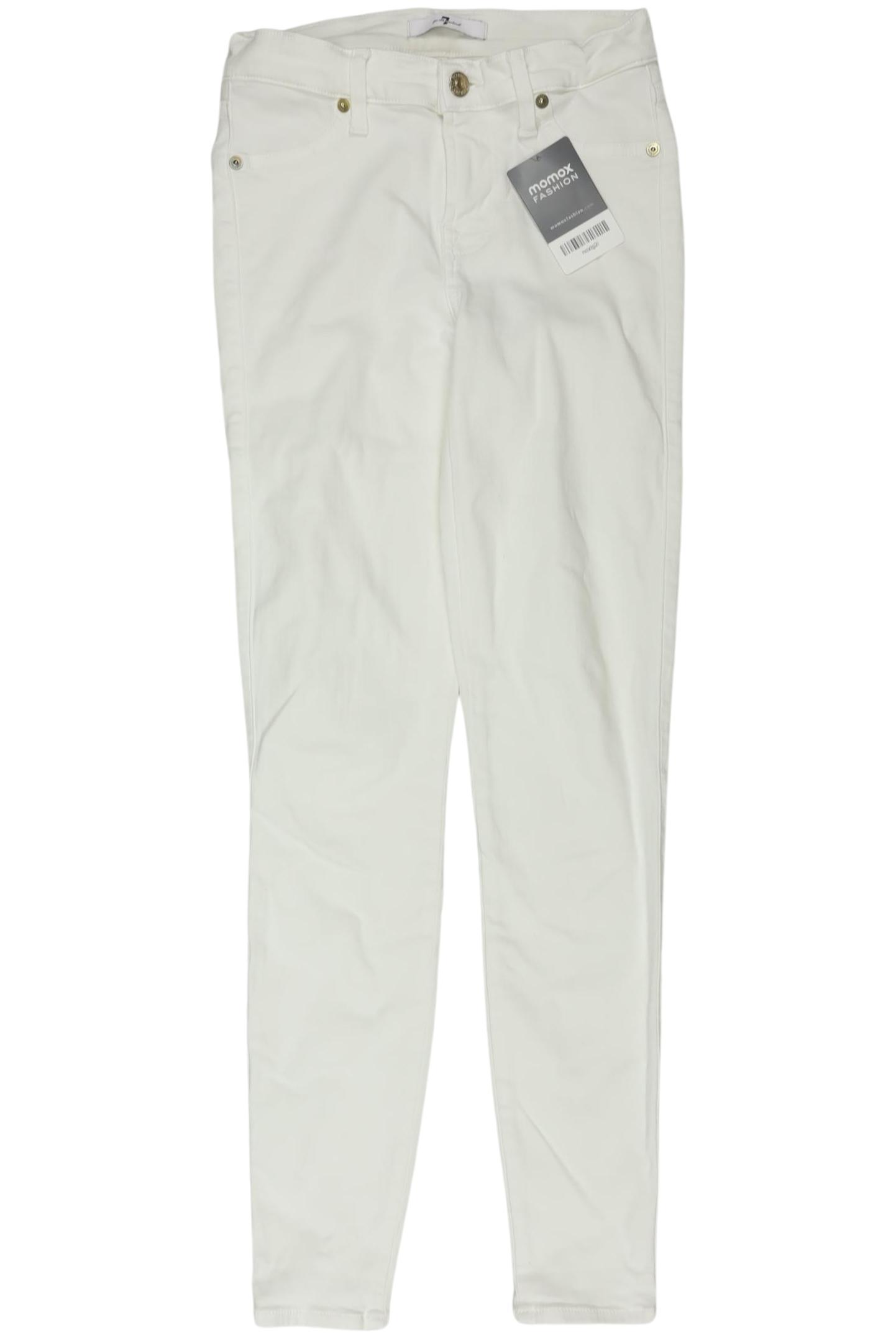 

7 for all mankind Damen Jeans, weiß, Gr. 24