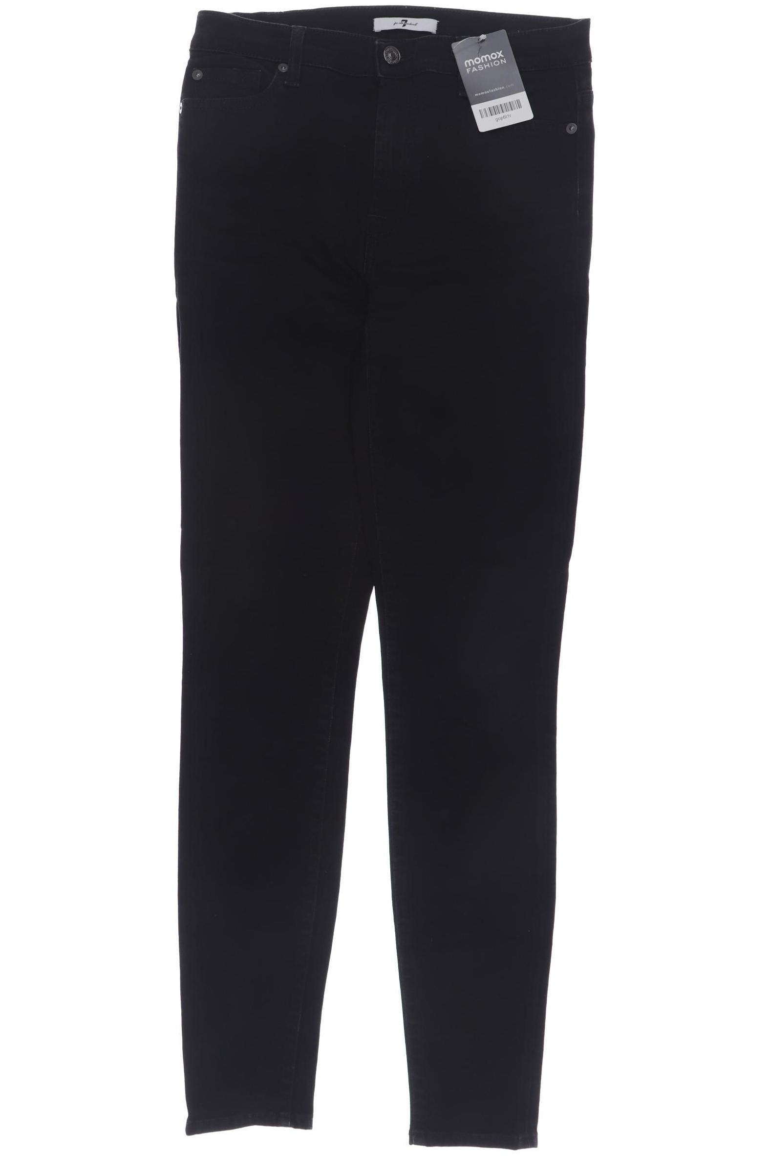 

7 for all mankind Damen Jeans, schwarz, Gr. 28
