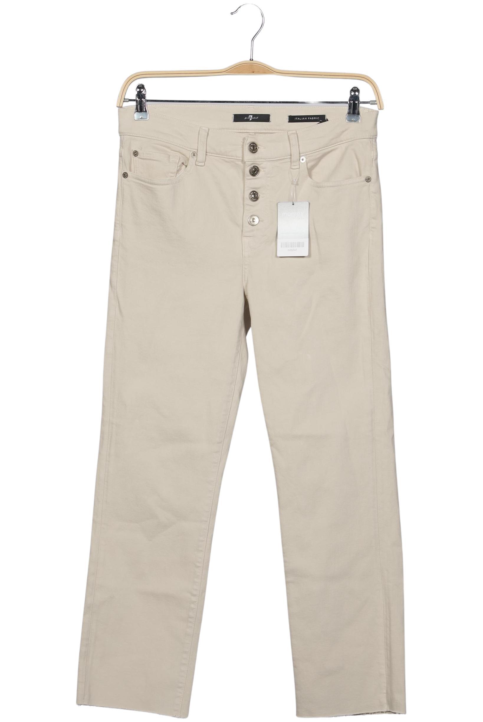 

7 for all mankind Damen Jeans, beige, Gr. 30