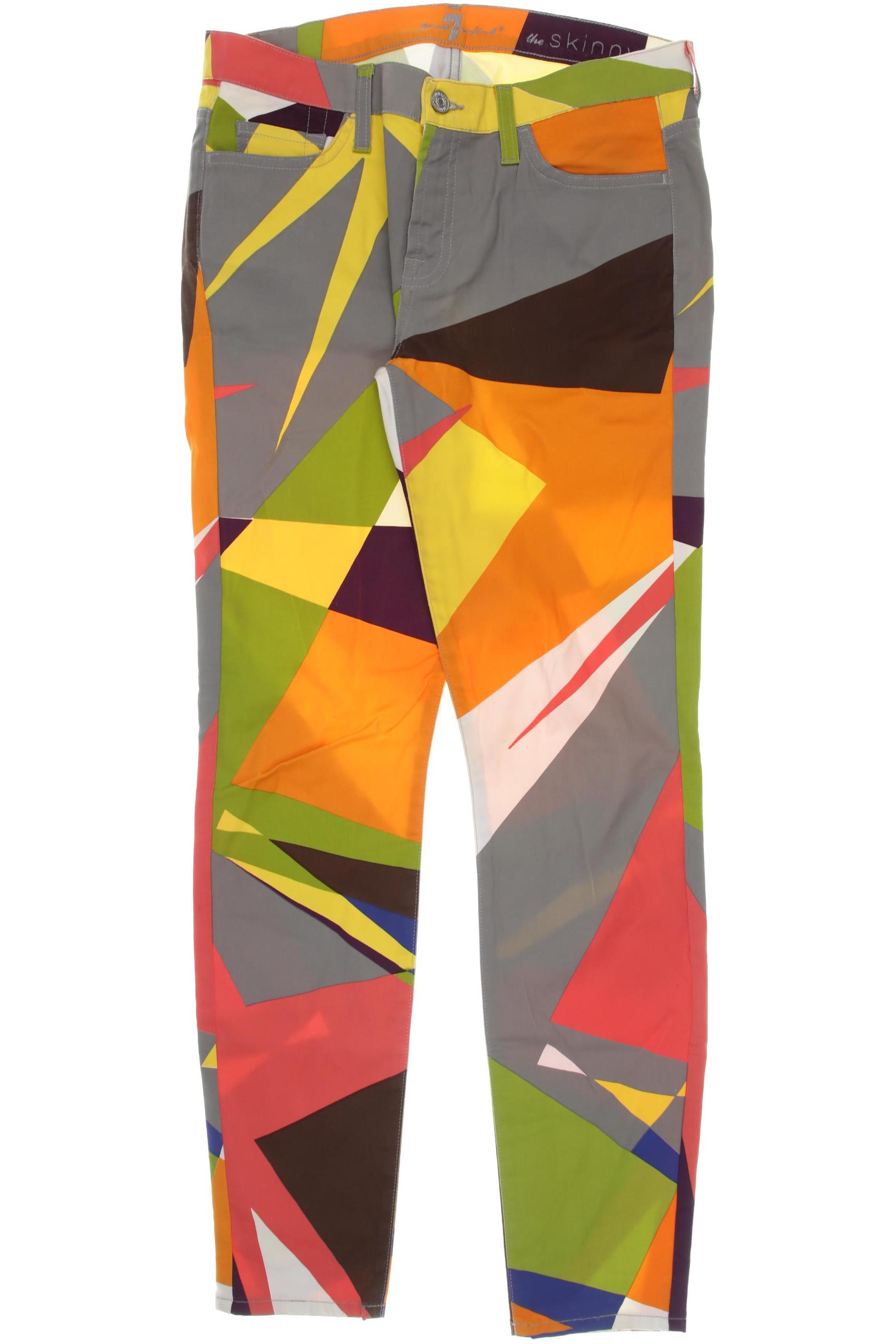 

7 for all mankind Damen Stoffhose, mehrfarbig, Gr. 28