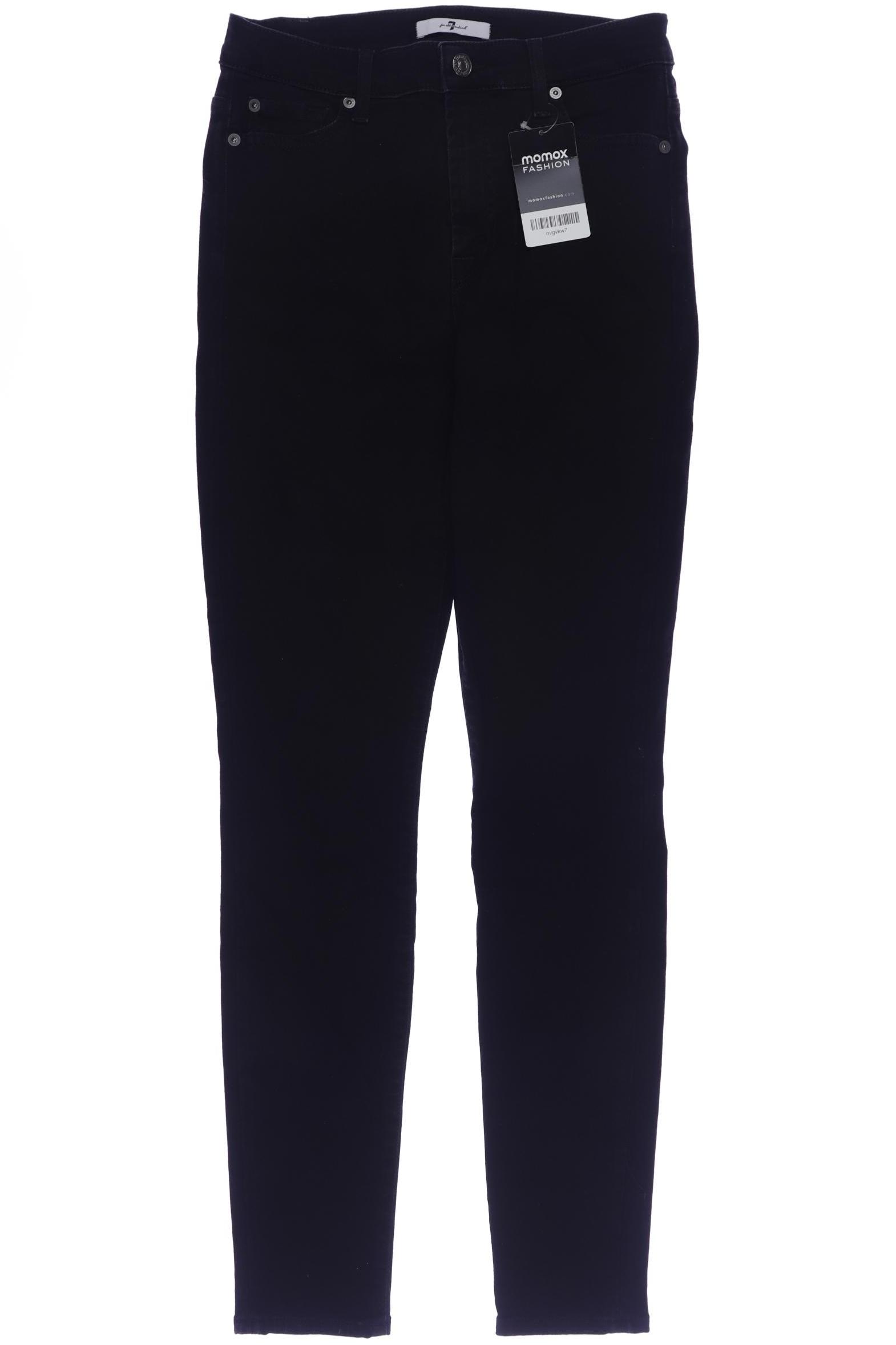 

7 for all mankind Damen Jeans, schwarz, Gr. 28
