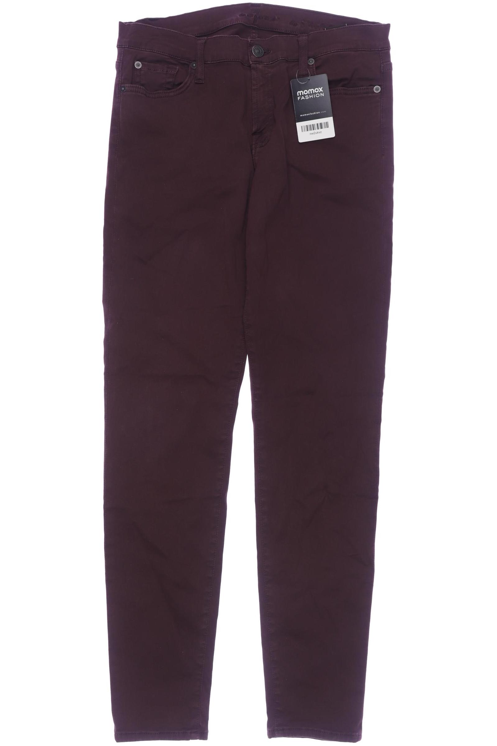

7 for all mankind Damen Jeans, bordeaux, Gr. 30