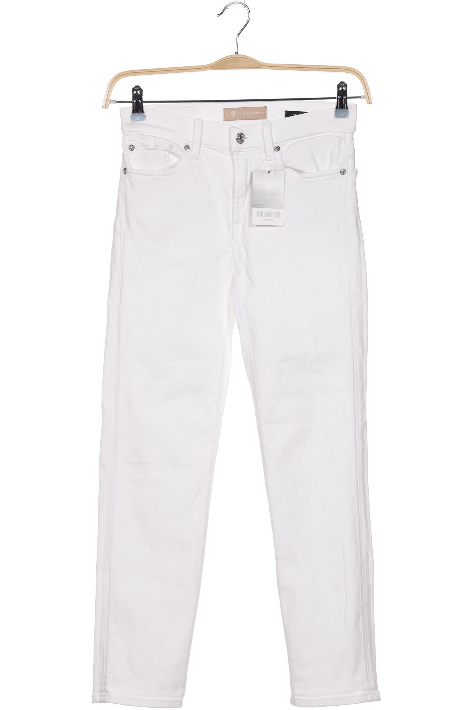 

7 for all mankind Damen Jeans, weiß, Gr. 27