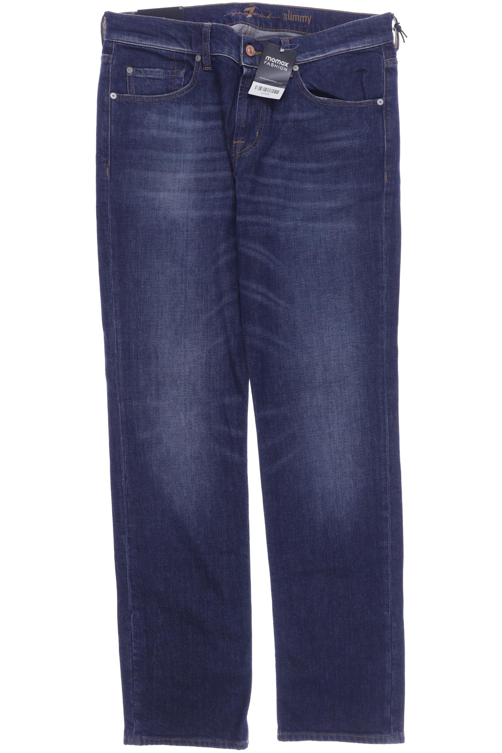 

7 for all mankind Herren Jeans, blau