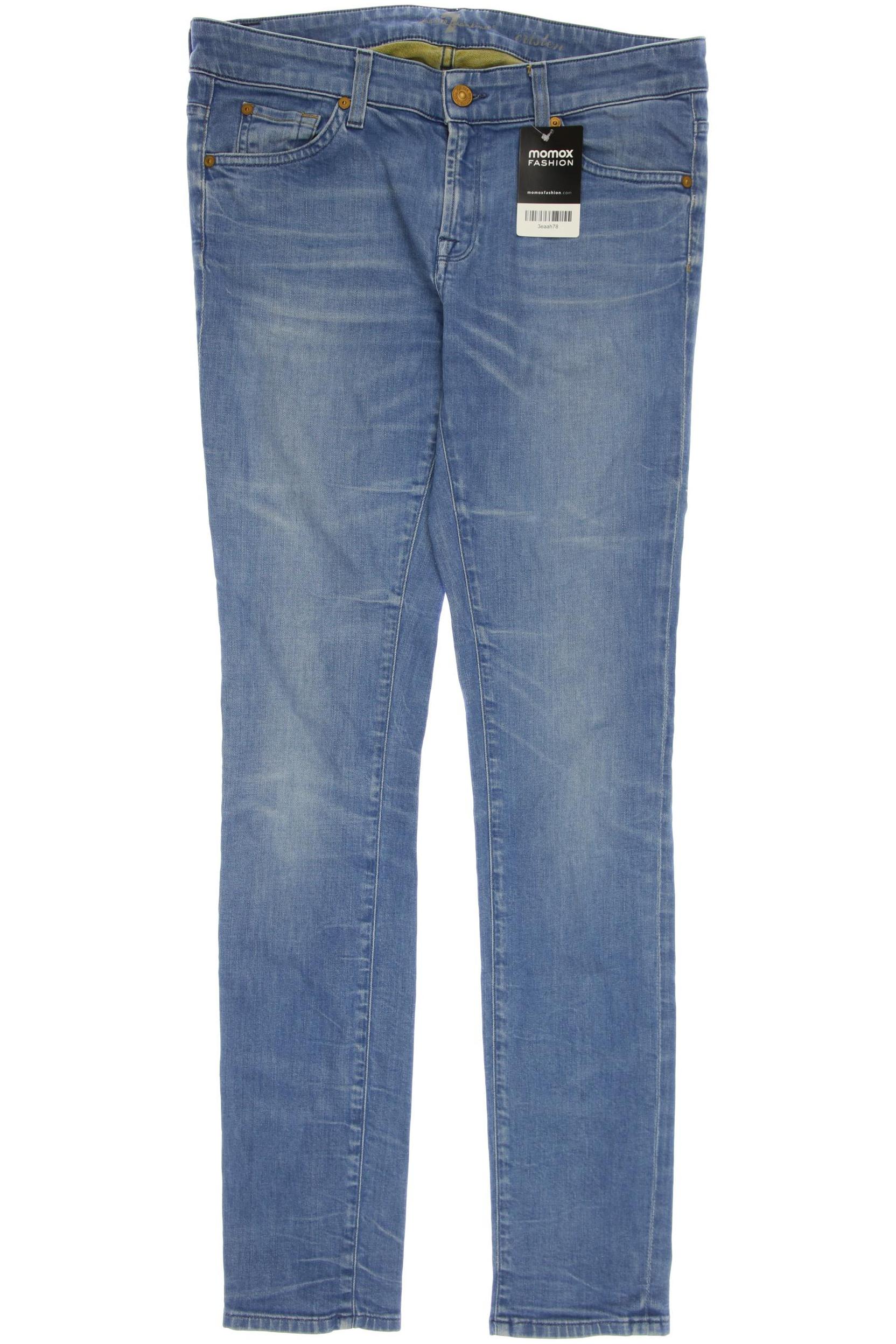 

7 for all mankind Damen Jeans, blau