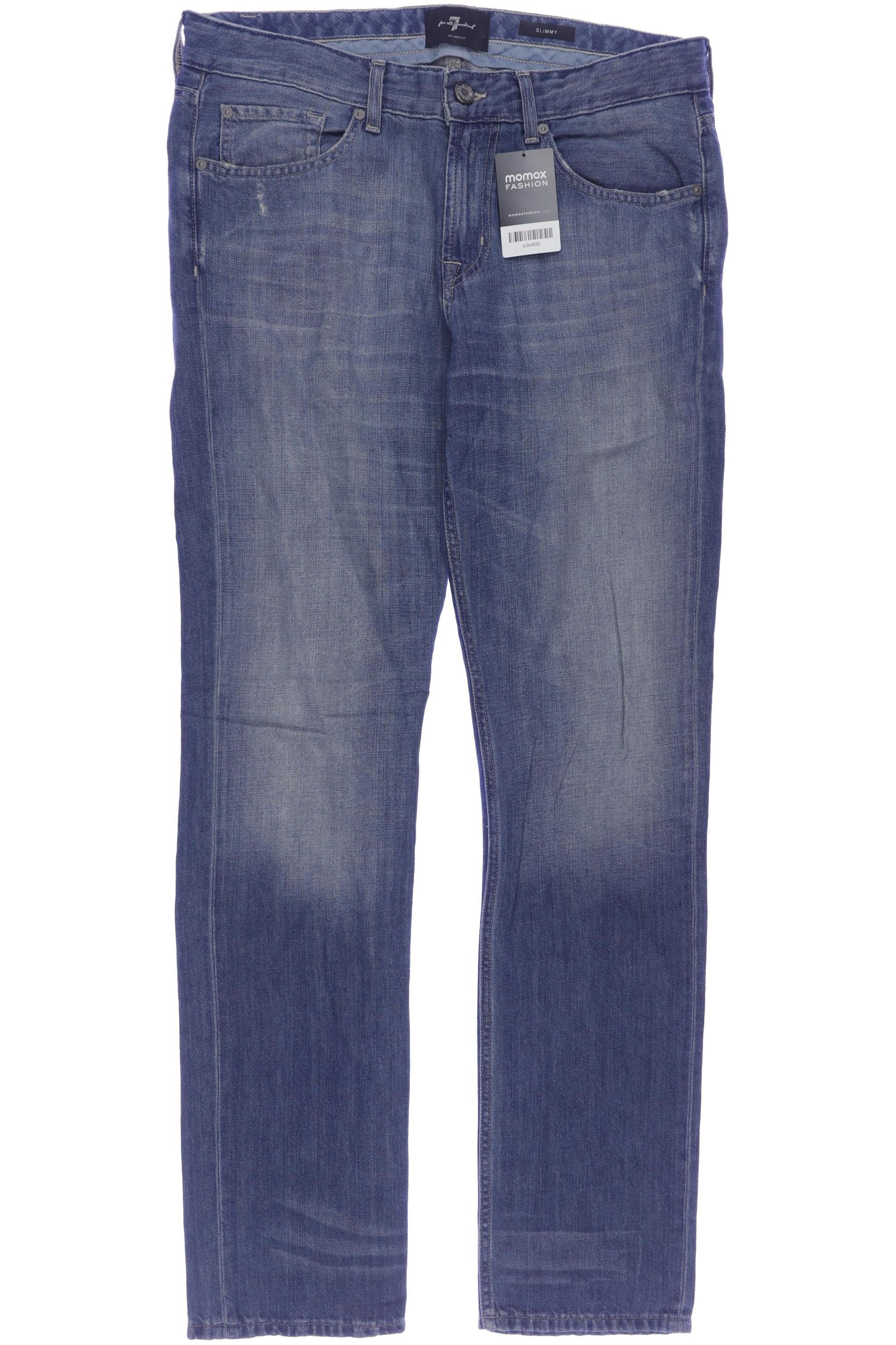 

7 for all mankind Herren Jeans, blau, Gr. 32