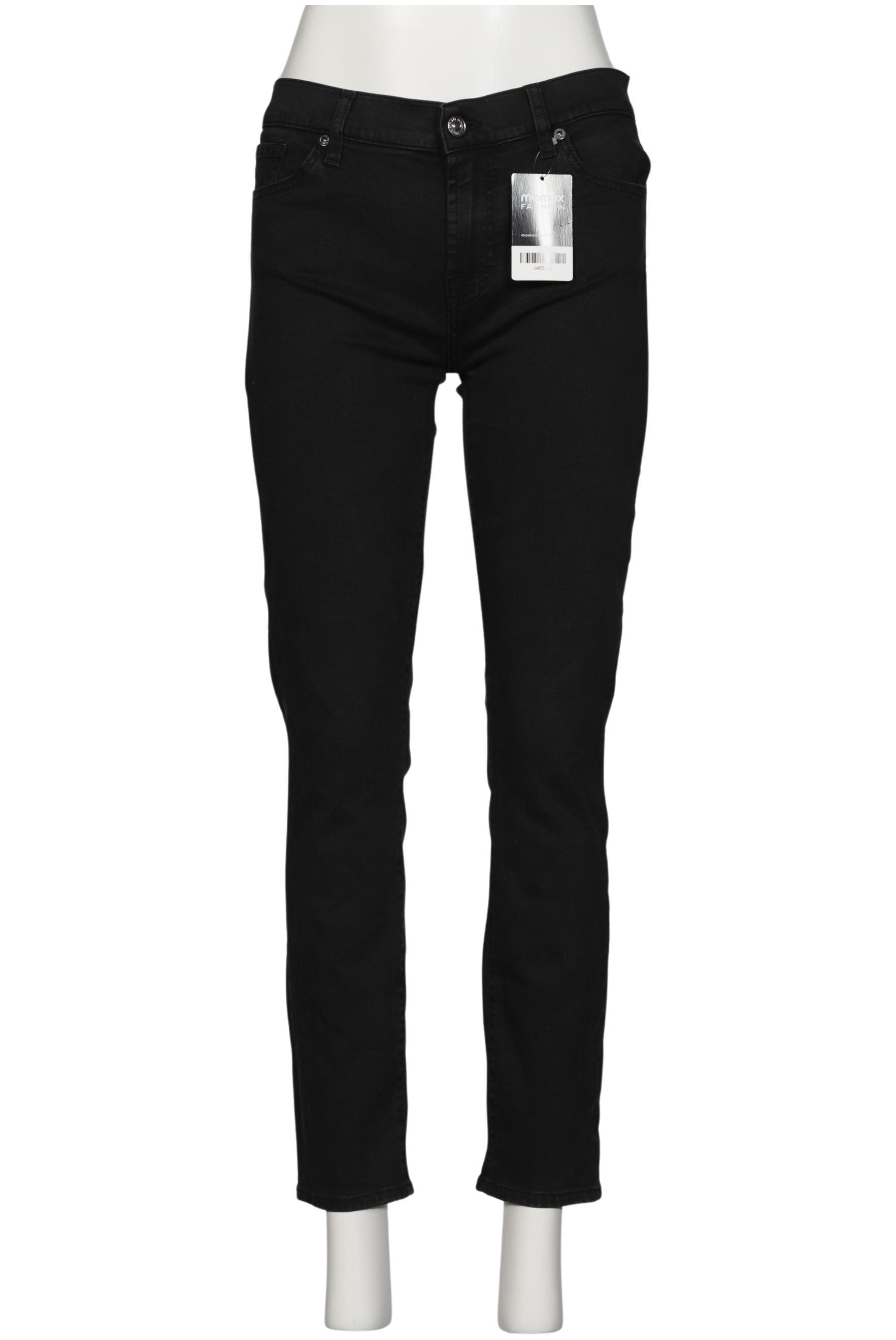 

7 for all mankind Damen Jeans, schwarz, Gr. 30