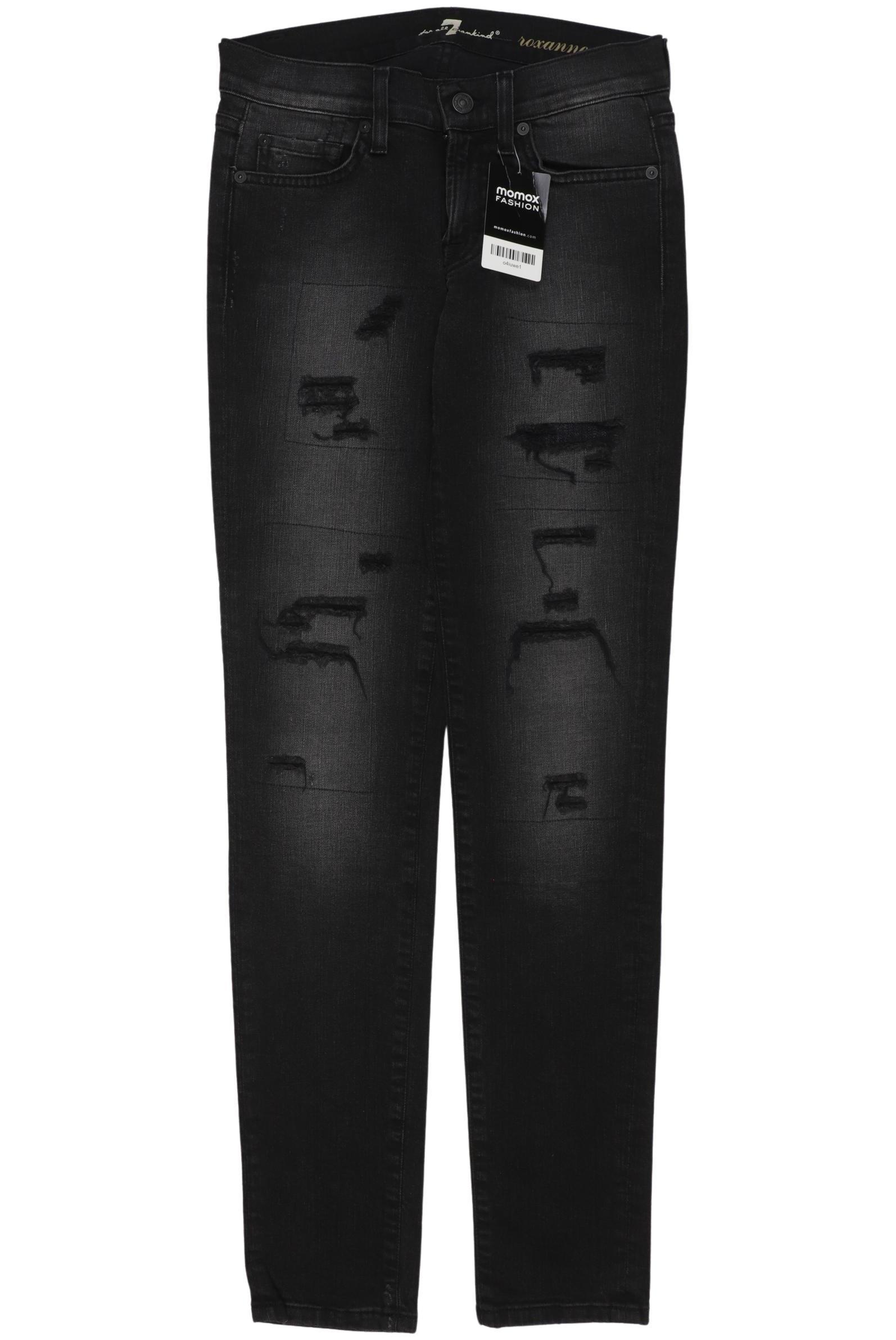 

7 for all mankind Damen Jeans, schwarz, Gr. 25