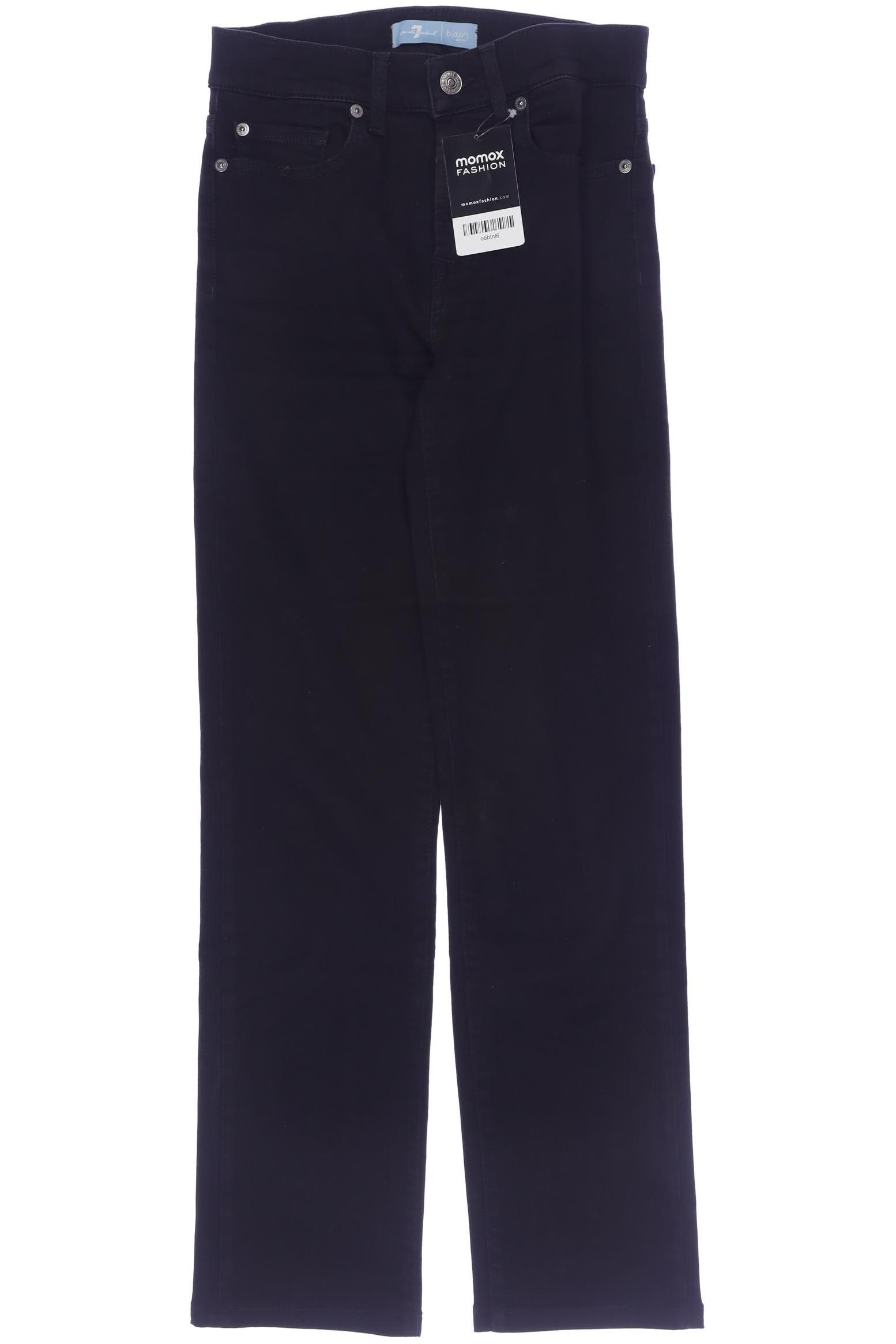 

7 for all mankind Damen Jeans, schwarz, Gr. 25