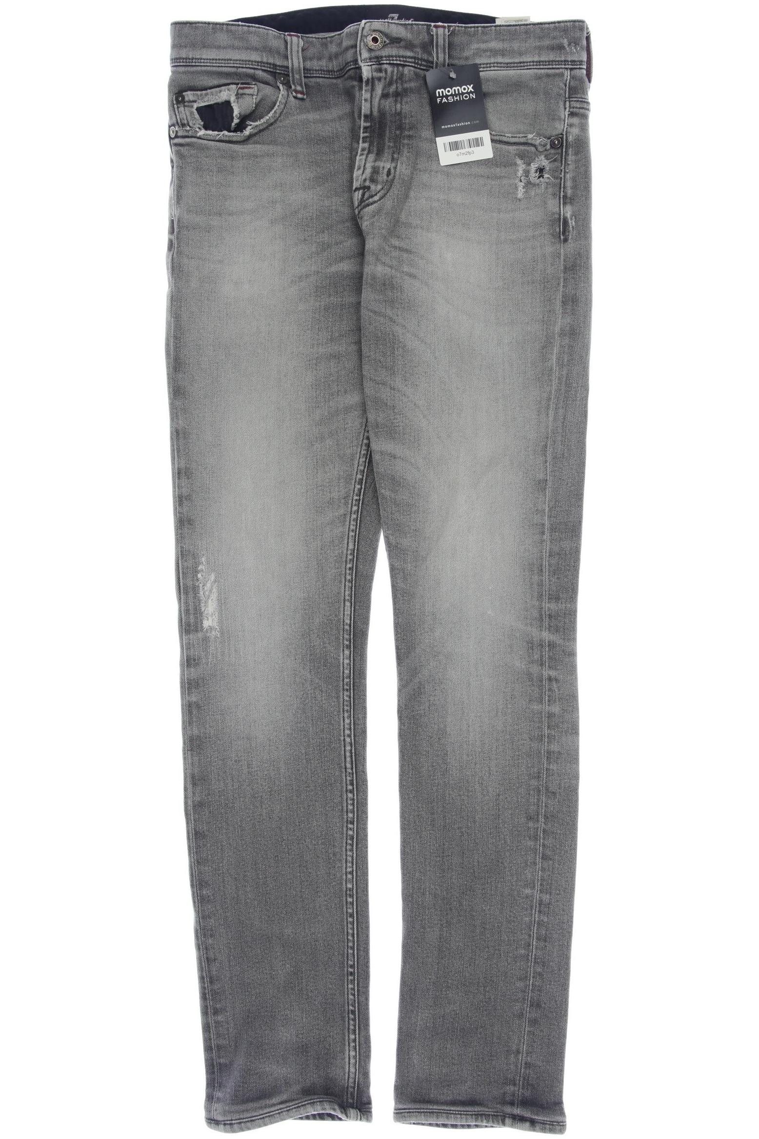 

7 for all mankind Herren Jeans, grau, Gr. 50