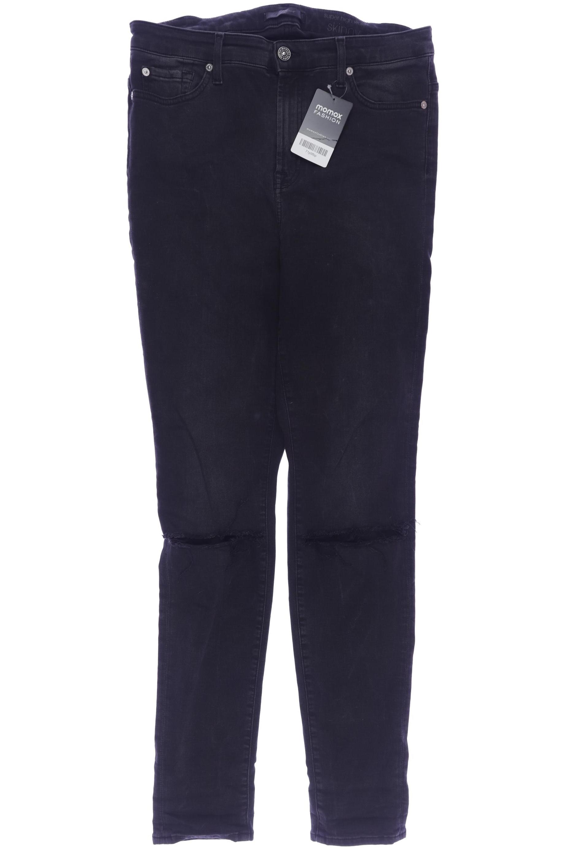 

7 for all mankind Damen Jeans, schwarz, Gr. 32