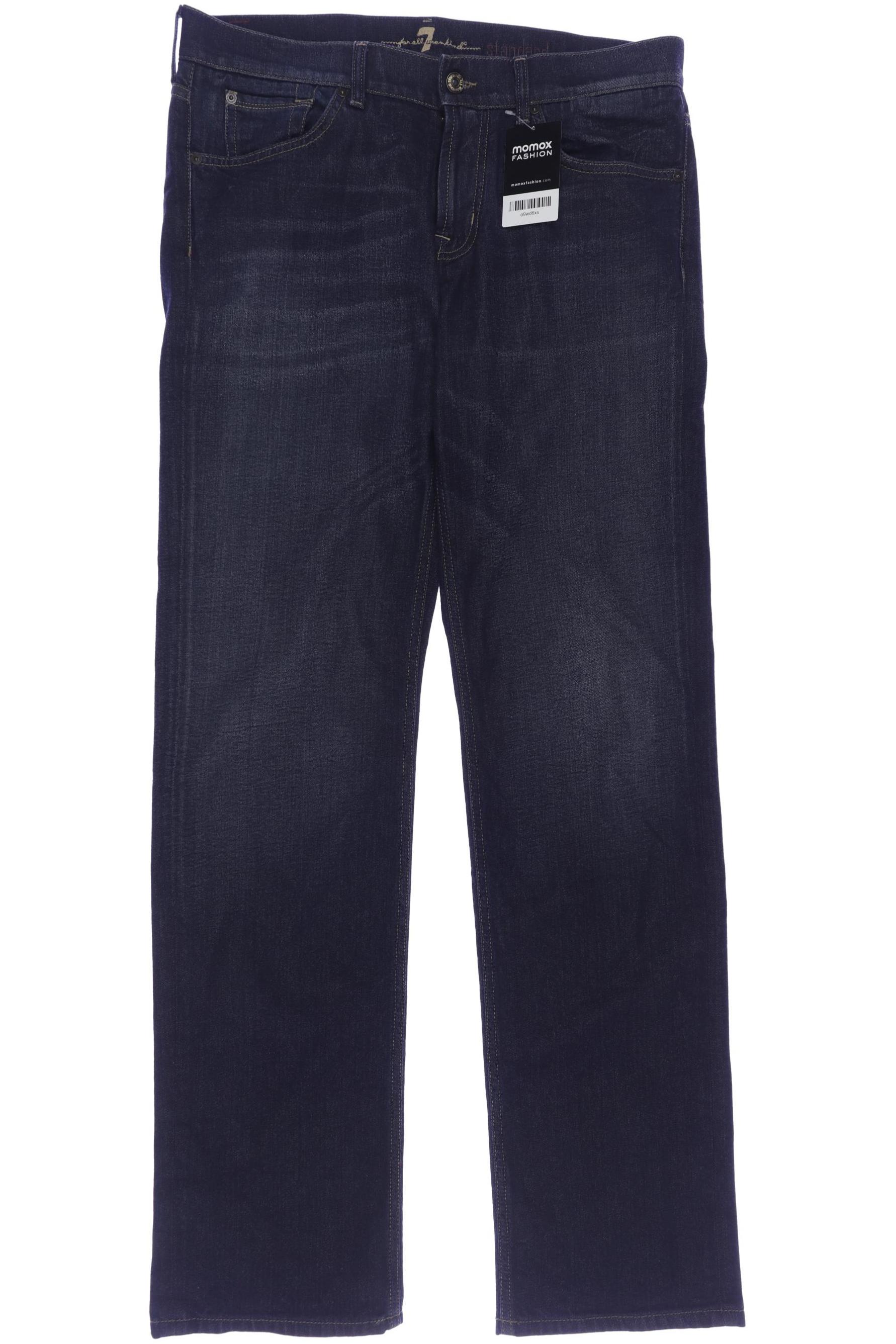 

7 for all mankind Herren Jeans, marineblau, Gr. 34