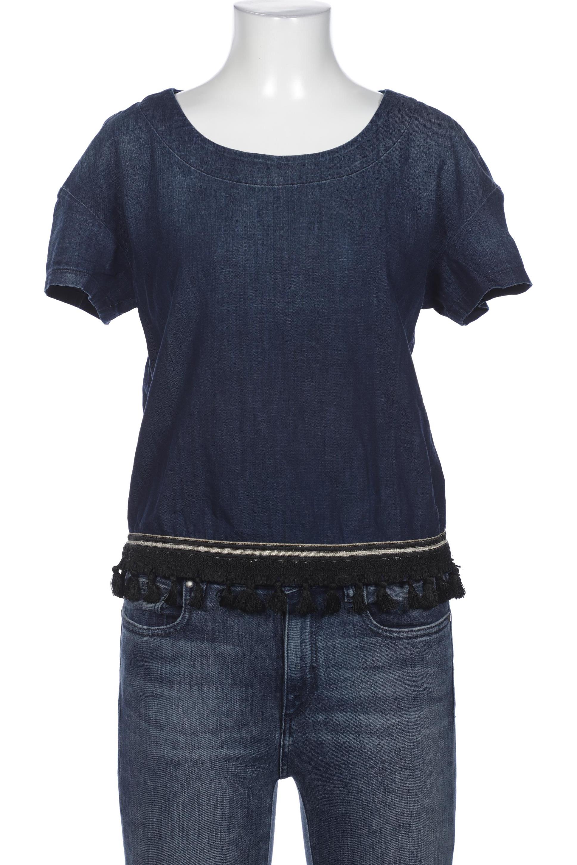 

7 for all mankind Damen Bluse, marineblau