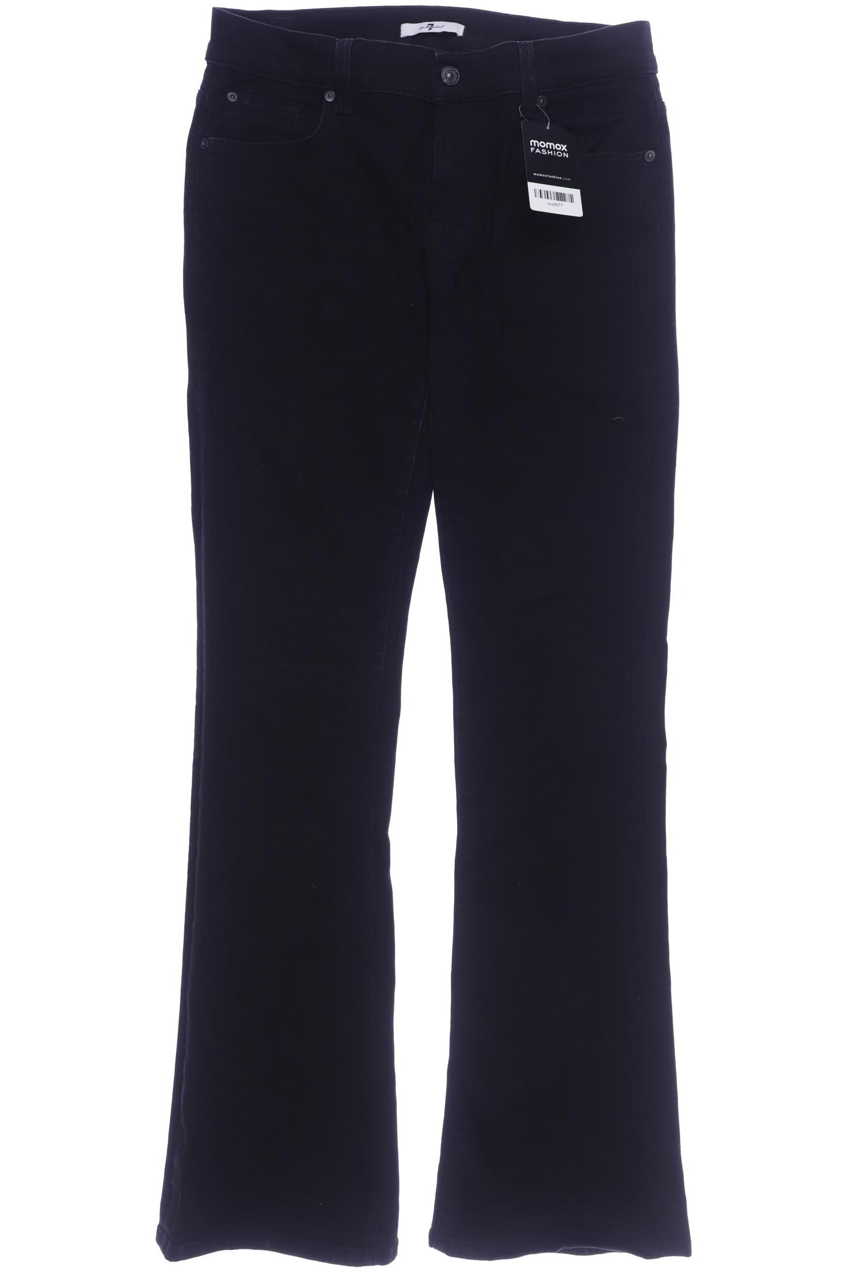 

7 for all mankind Damen Jeans, schwarz, Gr. 40