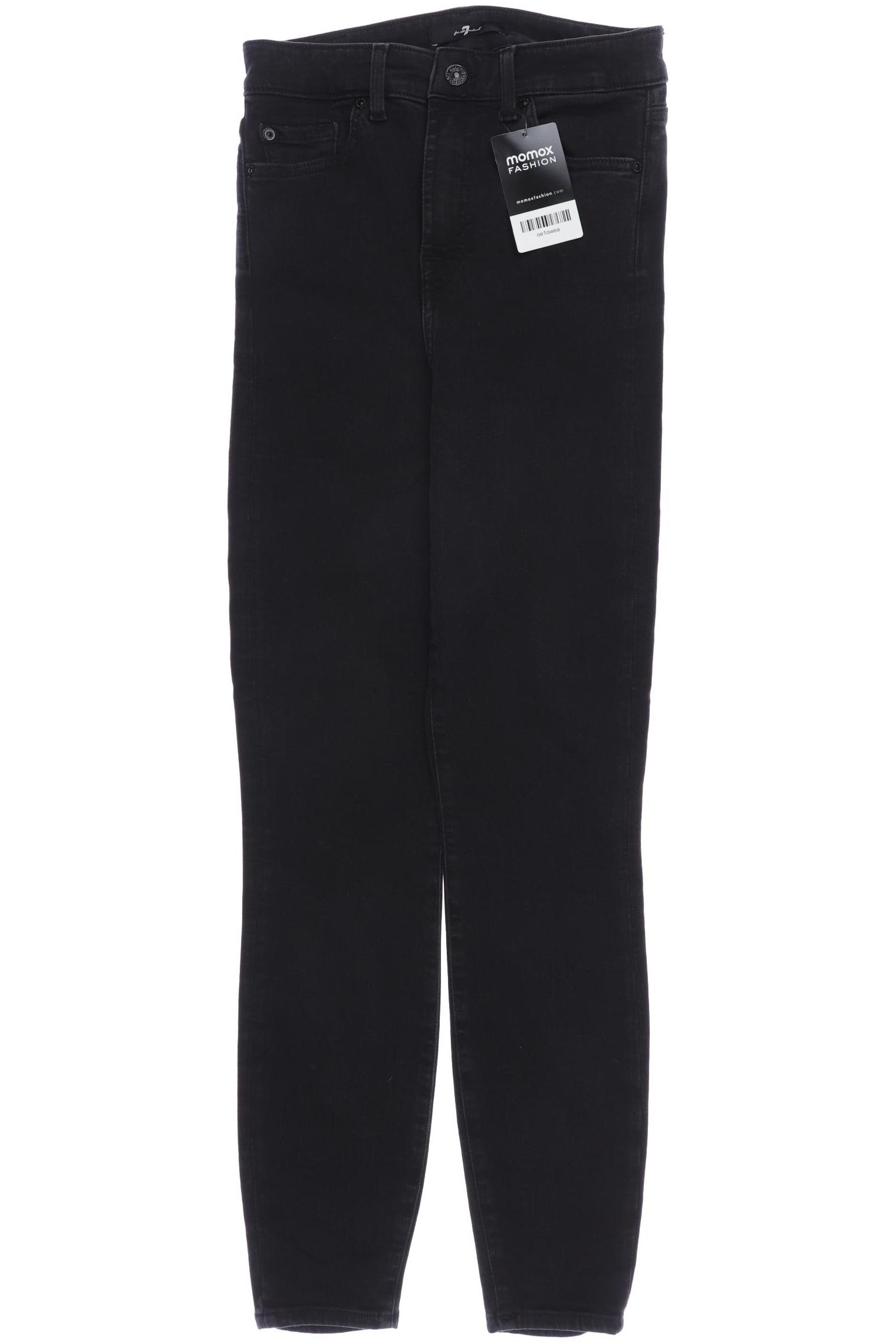 

7 for all mankind Damen Jeans, schwarz, Gr. 26