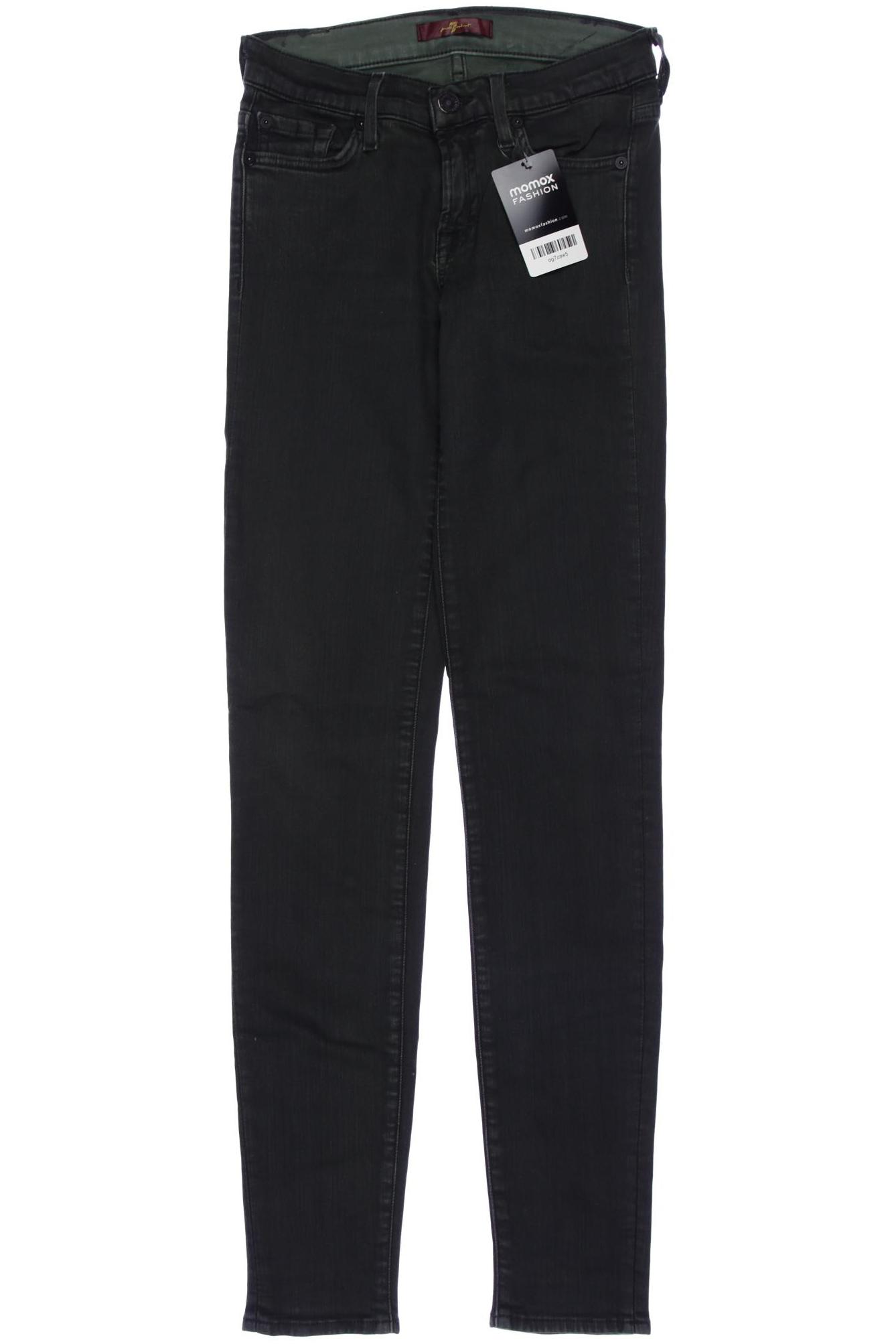 Thumbnail - 7 for all mankind Damen Jeans, grün, Gr. 25