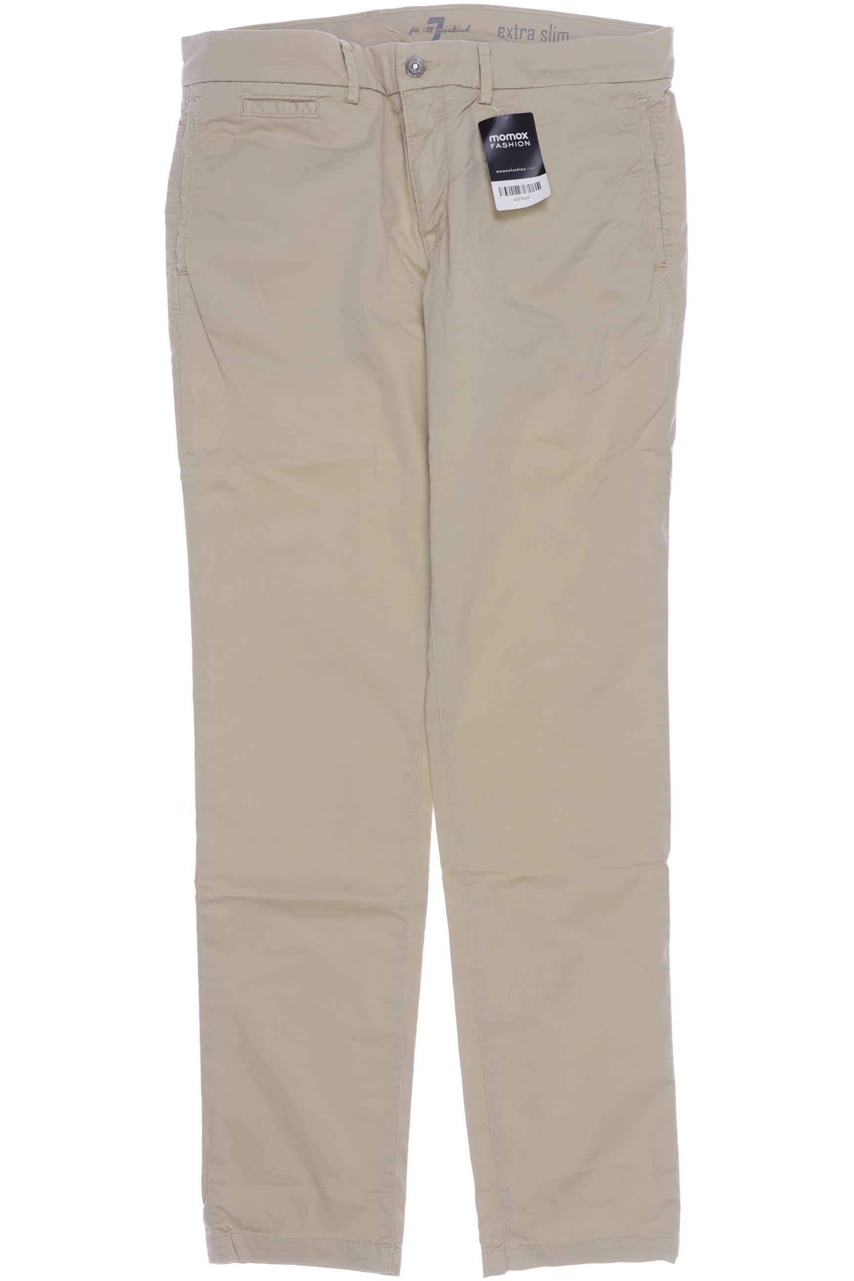 

7 for all mankind Herren Stoffhose, beige