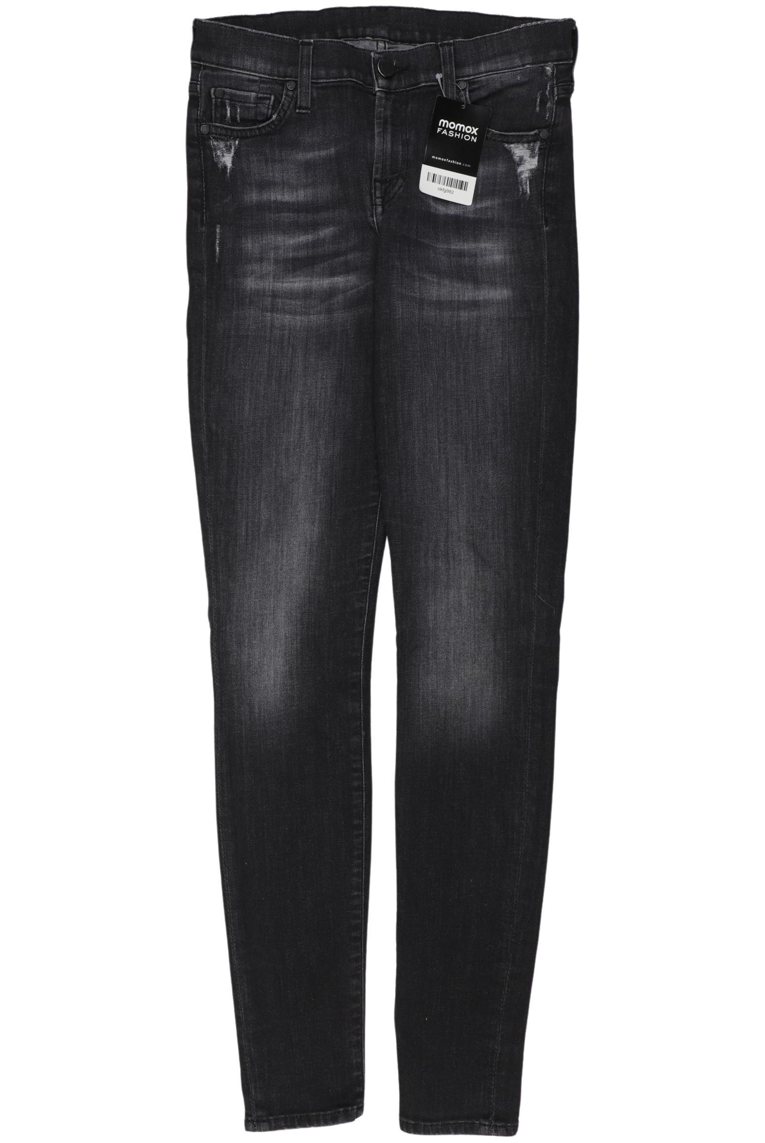 

7 for all mankind Damen Jeans, schwarz, Gr. 26