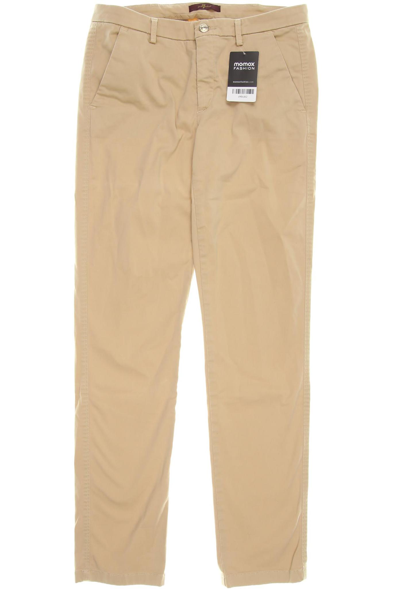 

7 for all mankind Damen Stoffhose, beige, Gr. 28