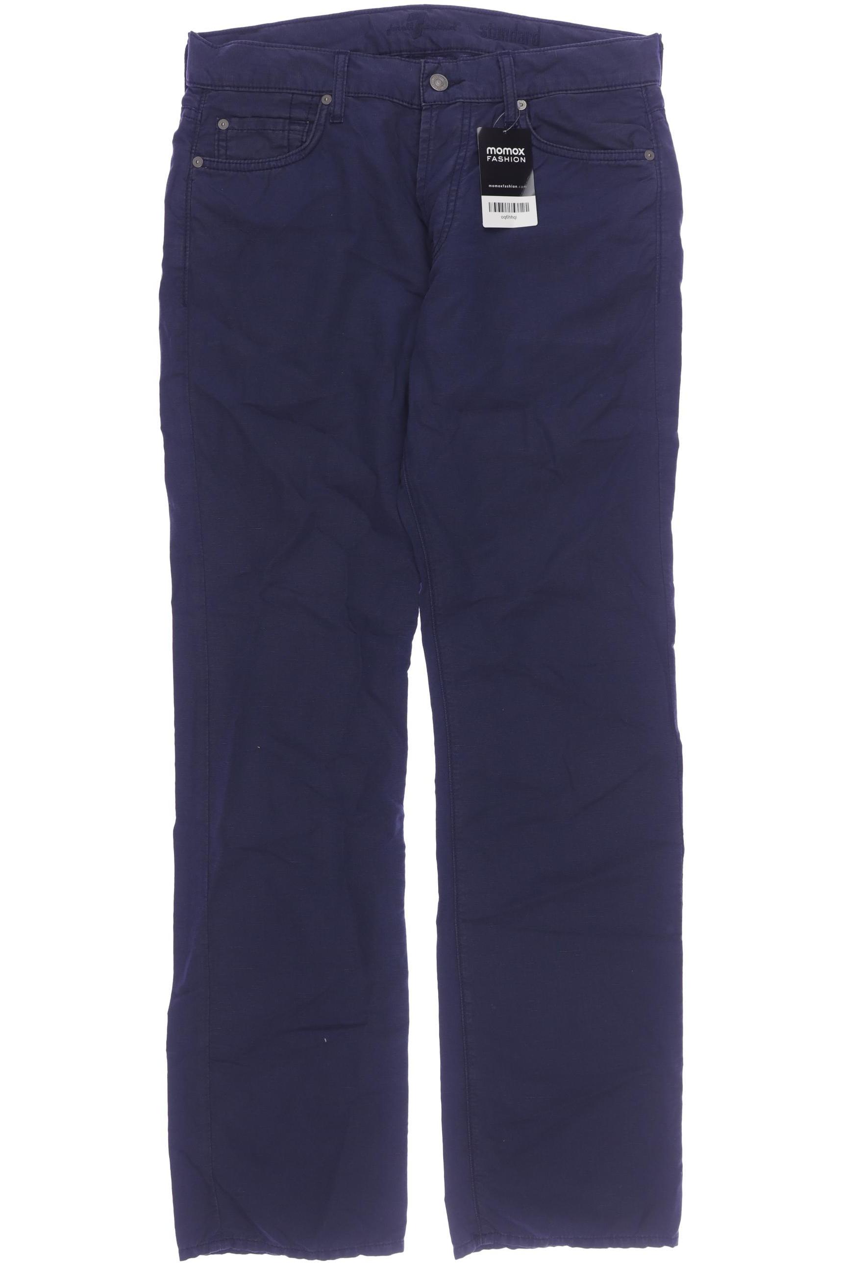 

7 for all mankind Herren Stoffhose, blau, Gr. 31