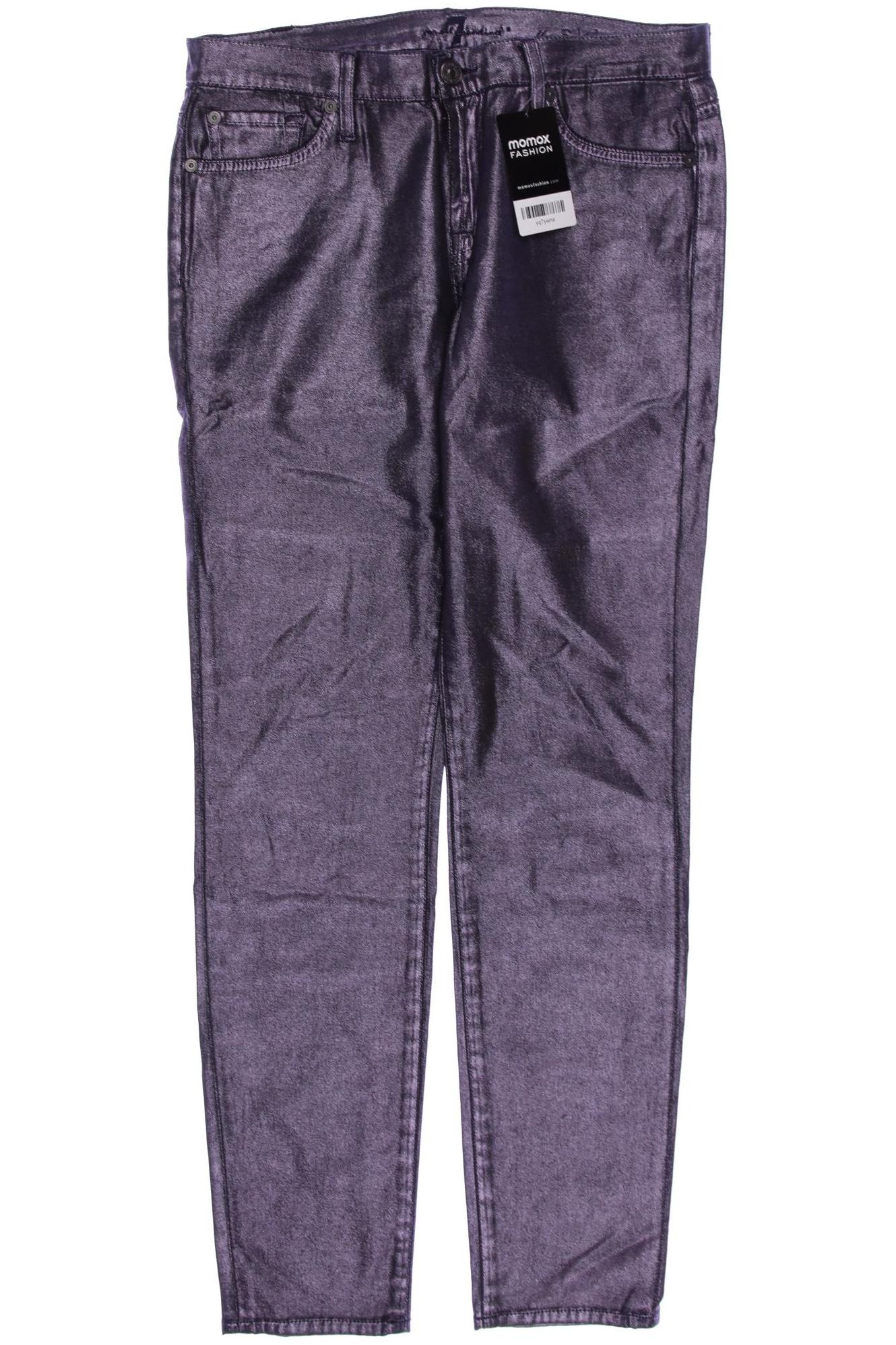 

7 for all mankind Damen Jeans, flieder, Gr. 30