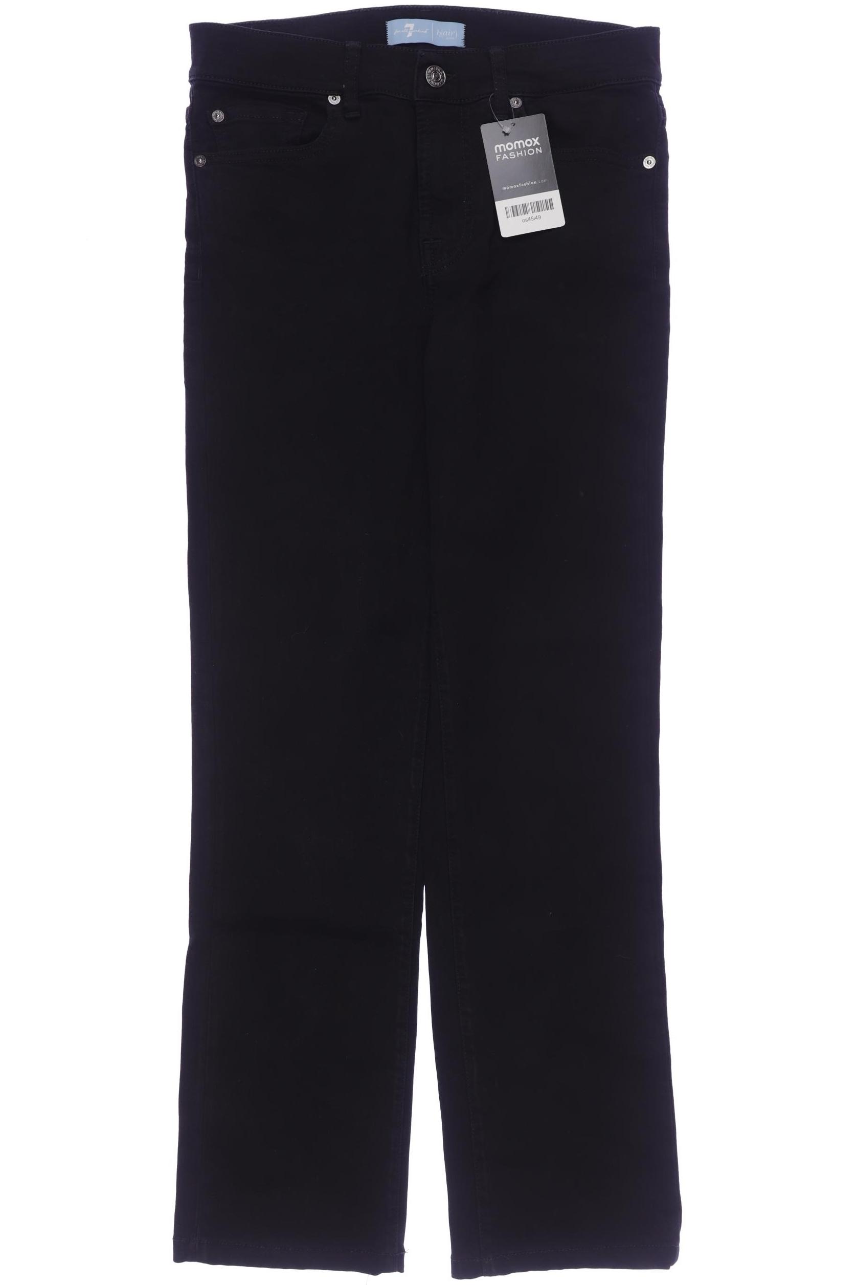 

7 for all mankind Damen Jeans, schwarz, Gr. 28