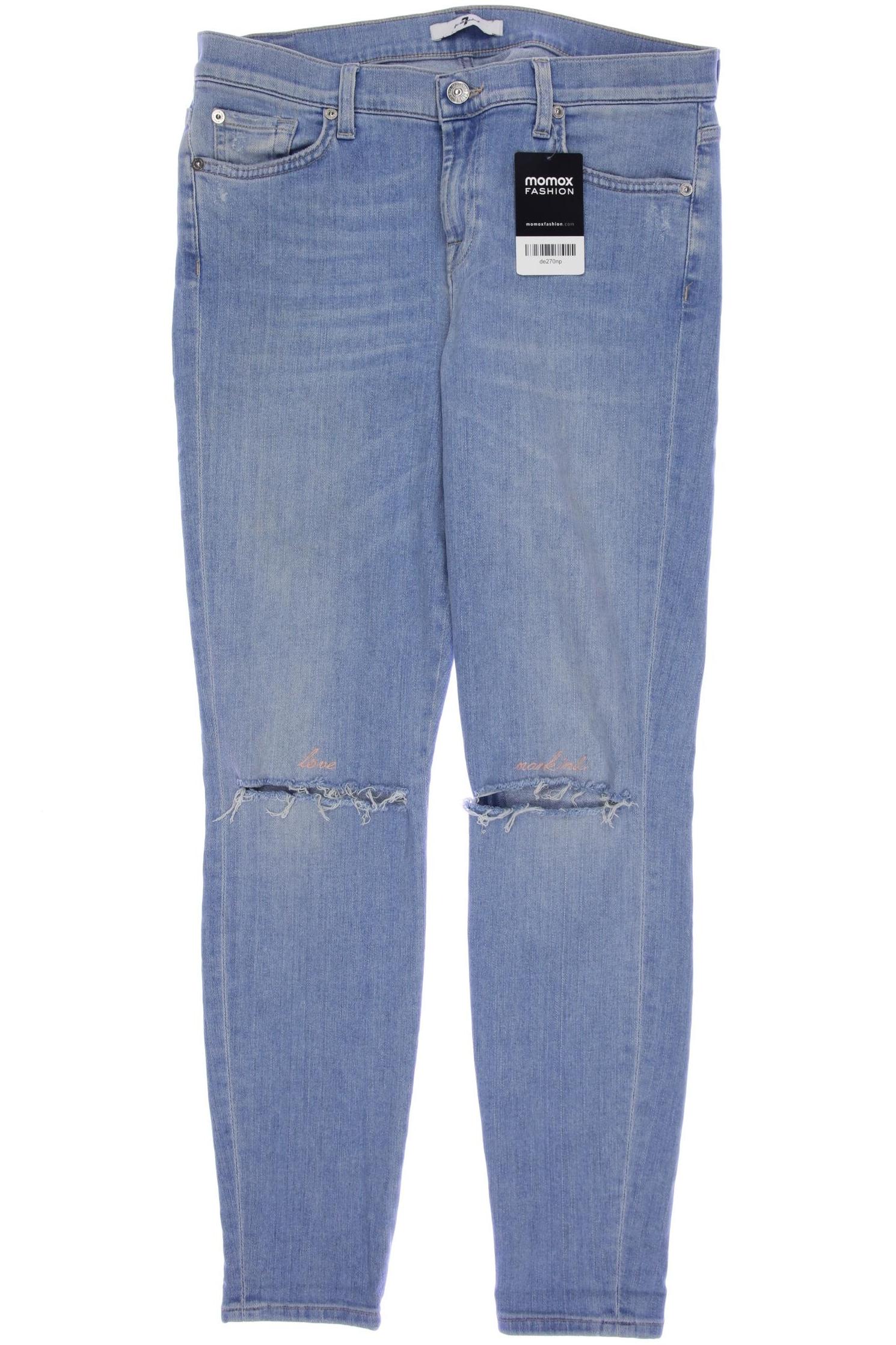 

7 for all mankind Damen Jeans, hellblau, Gr. 30