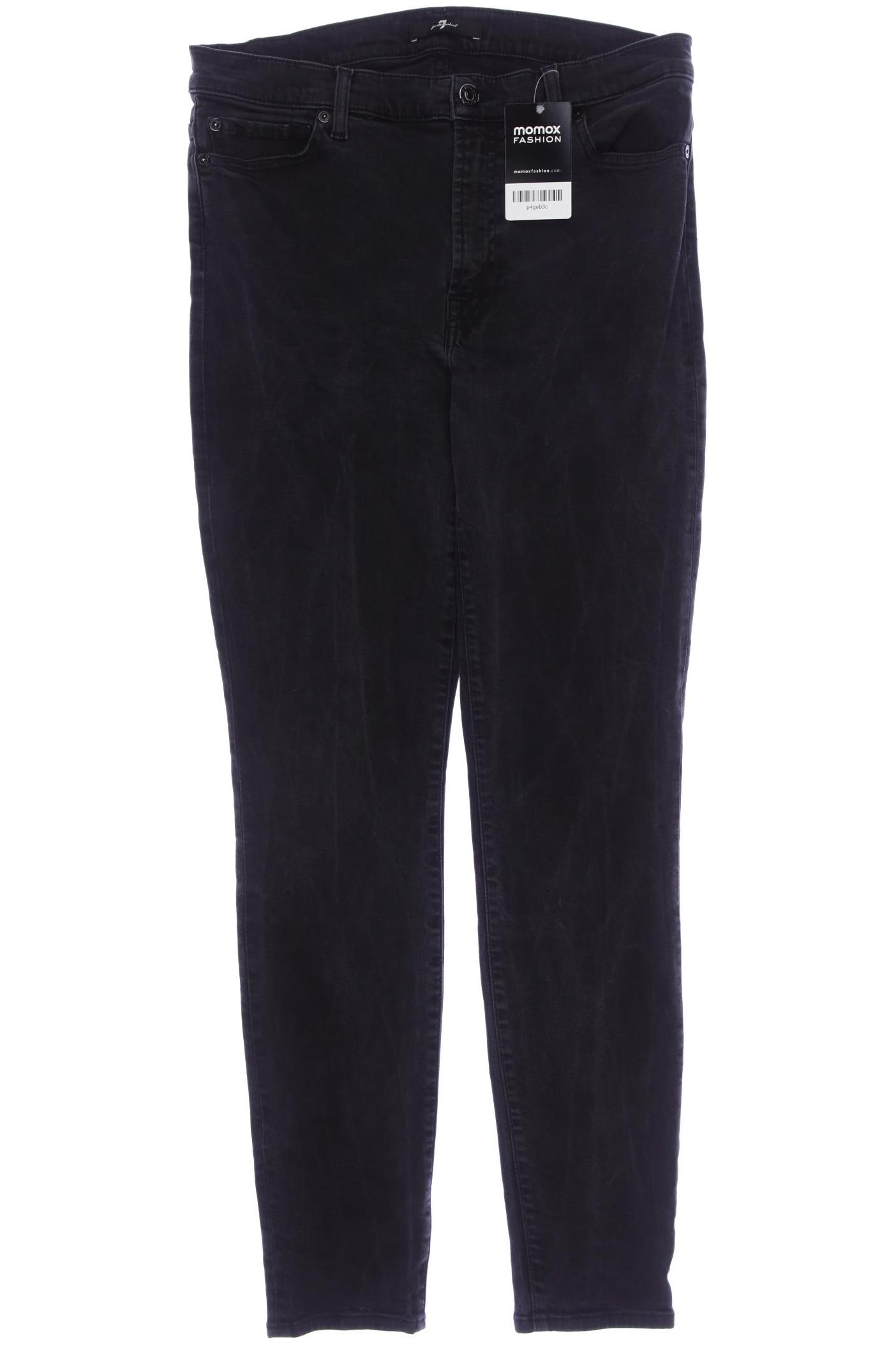 

7 for all mankind Damen Jeans, schwarz, Gr. 32