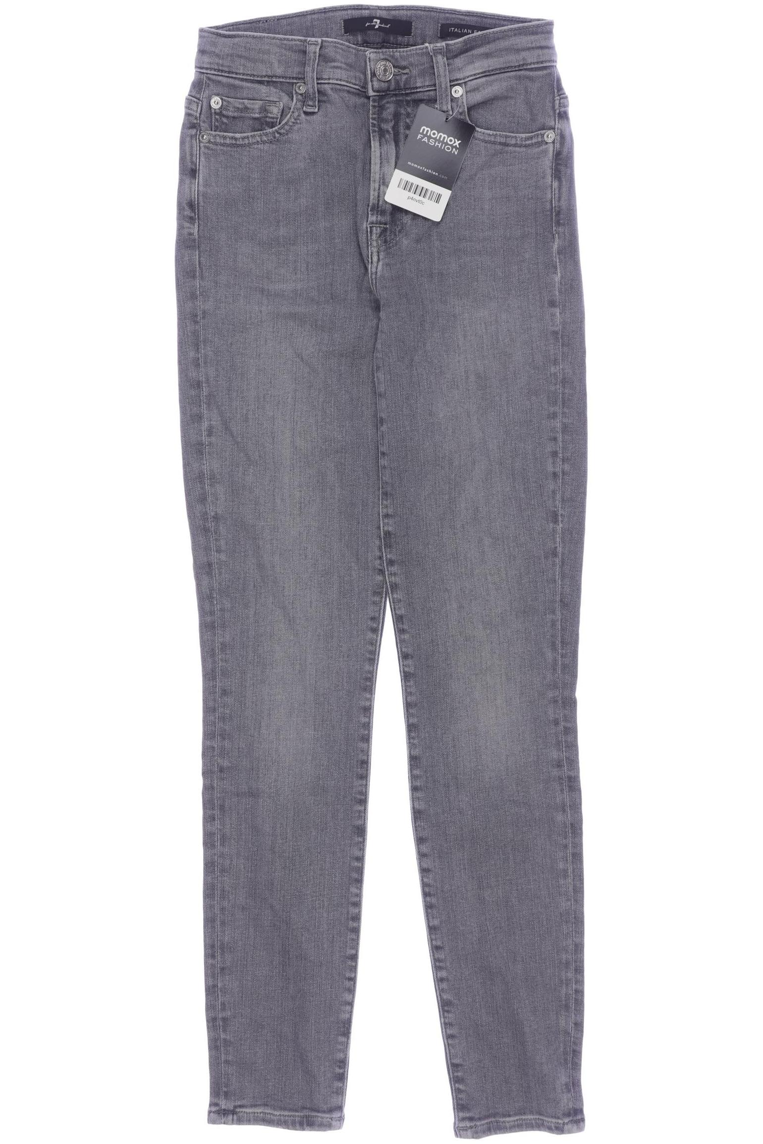 

7 for all mankind Damen Jeans, grau, Gr. 24